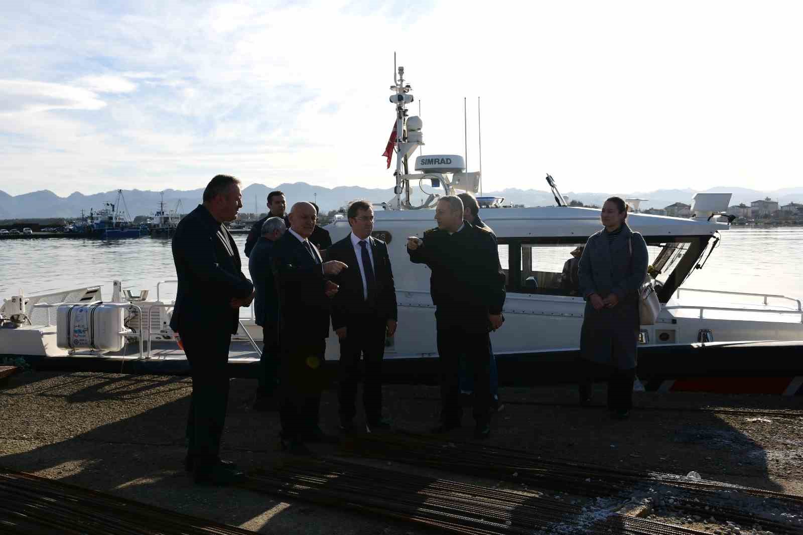 Türk karasuları Samsun’daki yüzen karakol ile daha güvende
