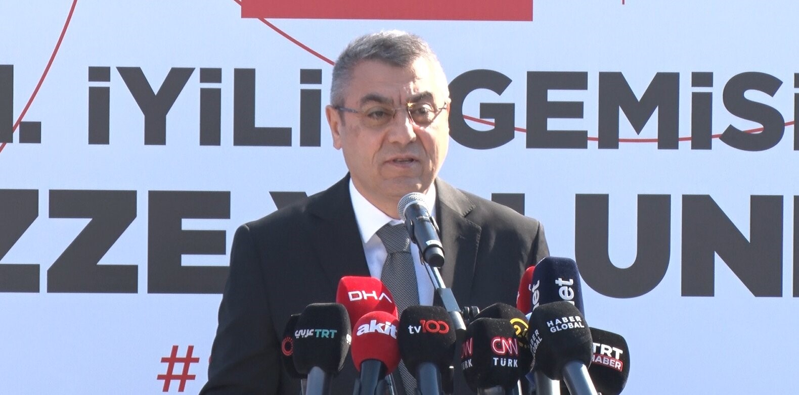 Türk Kızılay’ın ‘İyilik Gemisi’ Ramazan’ın ilk gününde Gazze’ye uğurlandı
