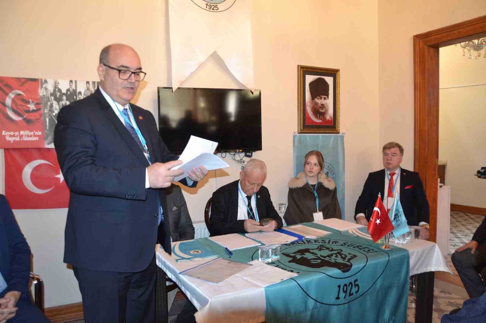 Türk Ocakları Balıkesir Şubesi 16. Olağan Genel Kurulunu yaptı
Türk Ocakları Balıkesir Şubesi 16. Olağan Genel Kurulunu yaptı