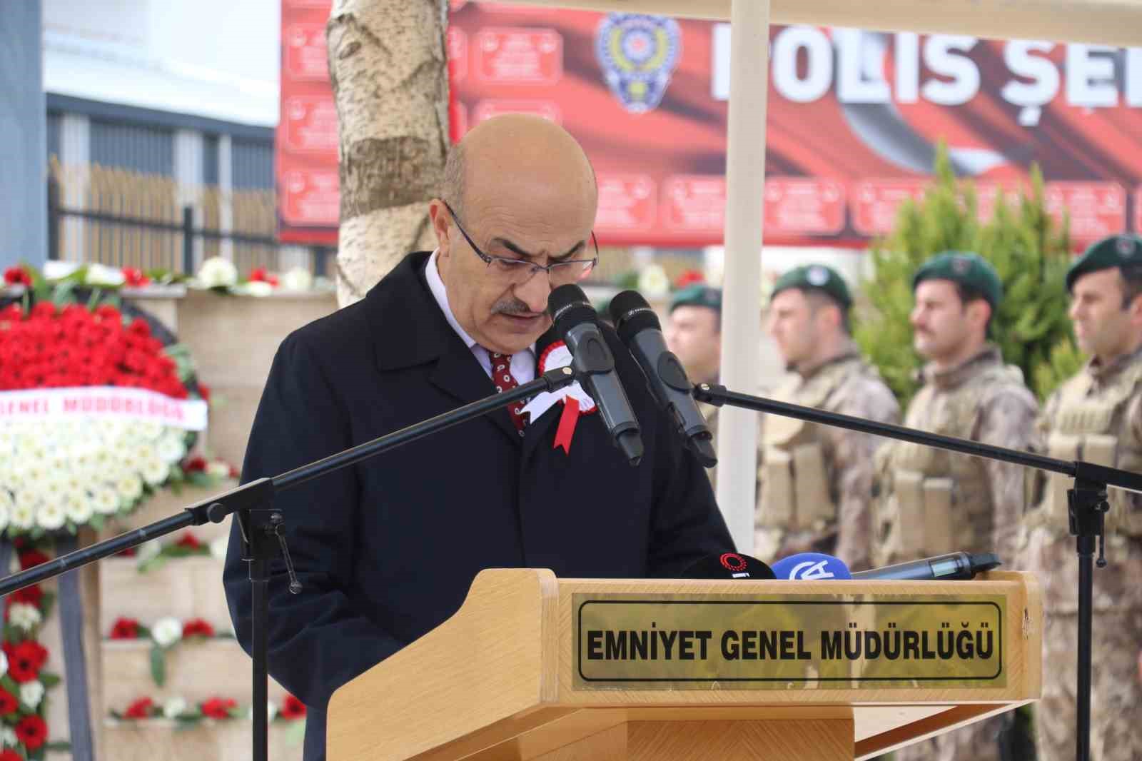 Türk Polis Teşkilatı’nın 181’inci yıl dönümünde şehitler dualarla anıldı
