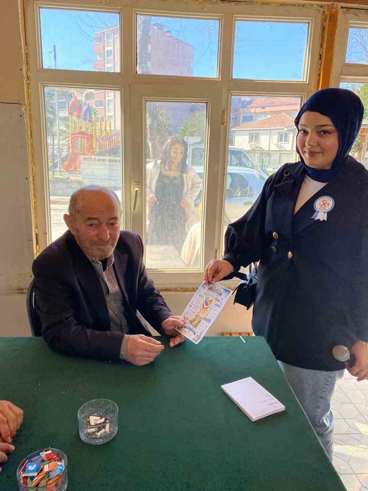 Türkeli’de MYO öğrencileri otizme dikkat çekti
