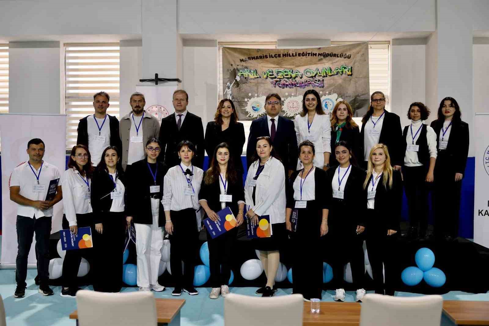 Türkiye akıl ve zeka oyunları turnuvası Marmaris etabı tamamlandı
