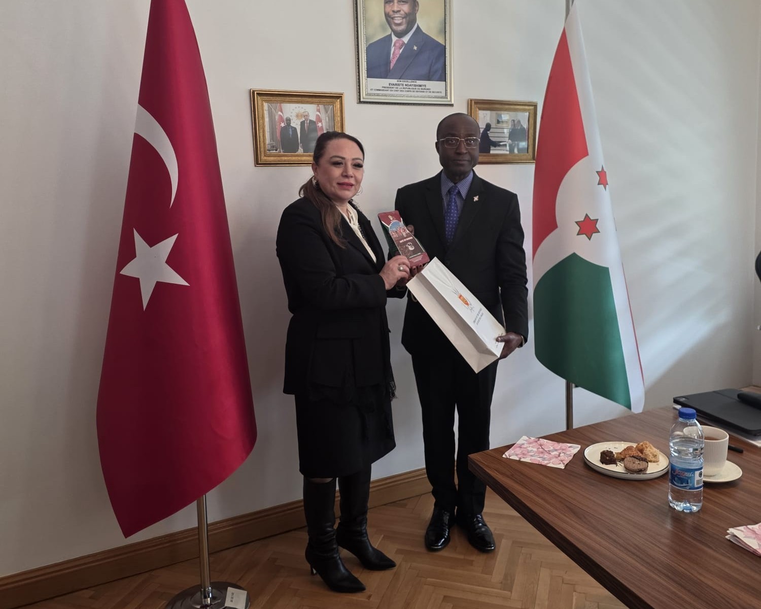 Türkiye ile Burundi arasında çok sektörlü iş birliği görüşmesi

