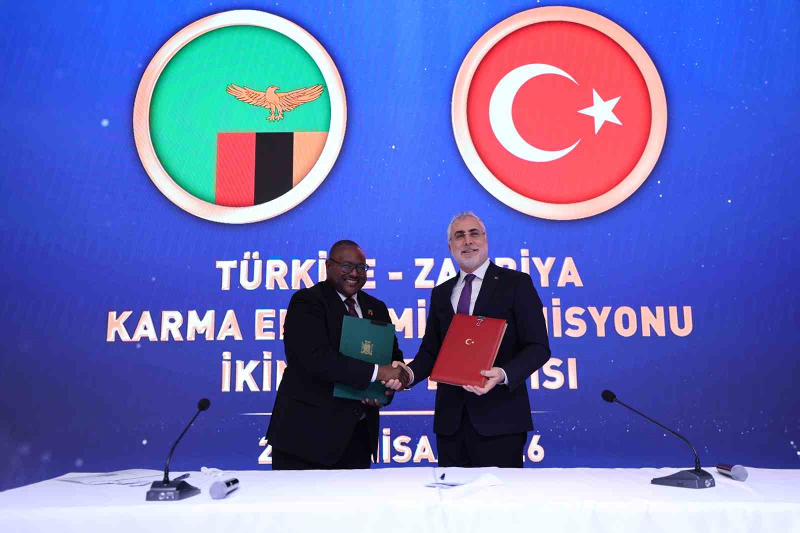 Türkiye ile Zambiya arasında KEK Toplantısı
