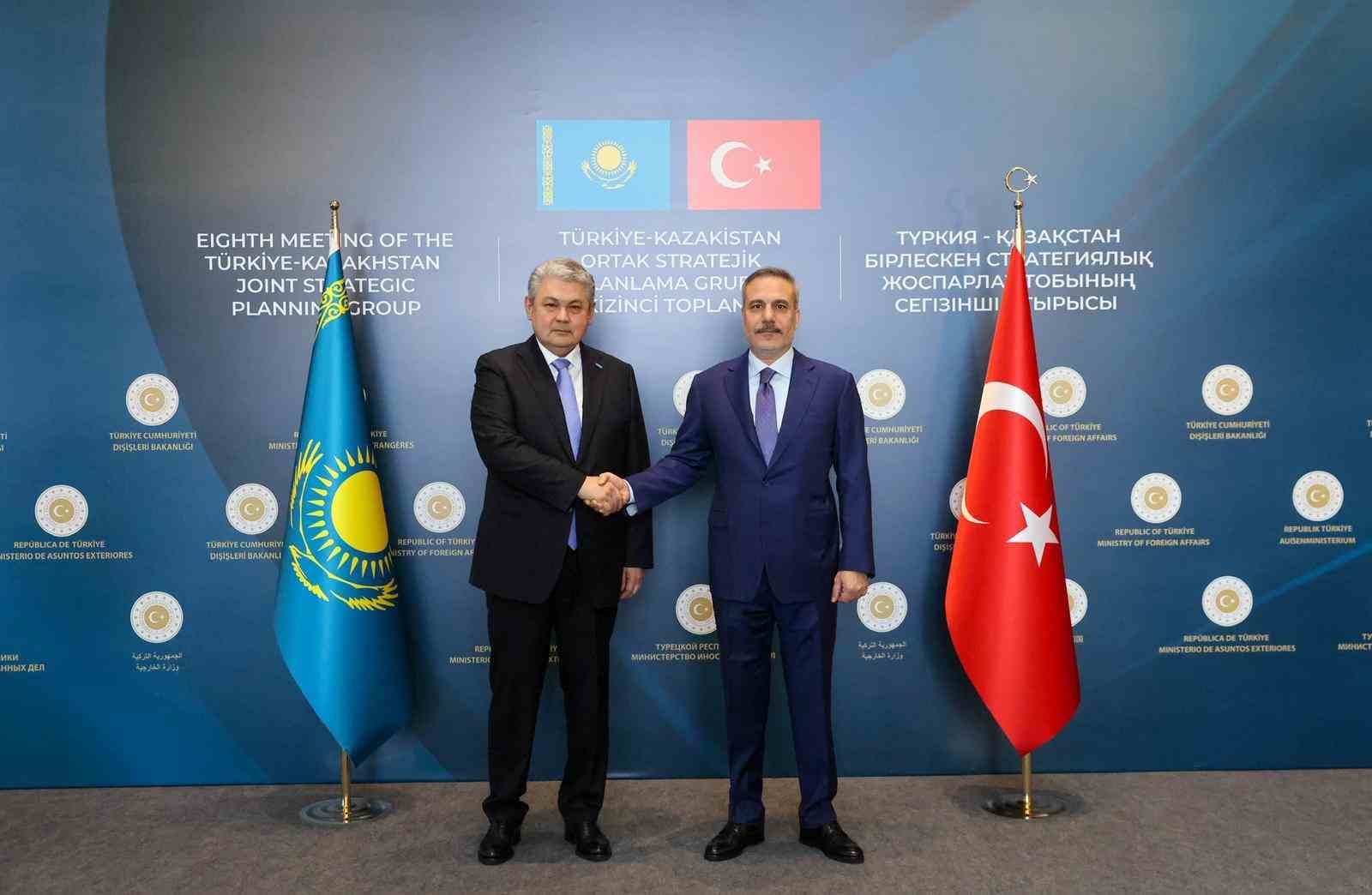 Türkiye-Kazakistan Ortak Stratejik Planlama Grubu 8. Toplantısı başladı
