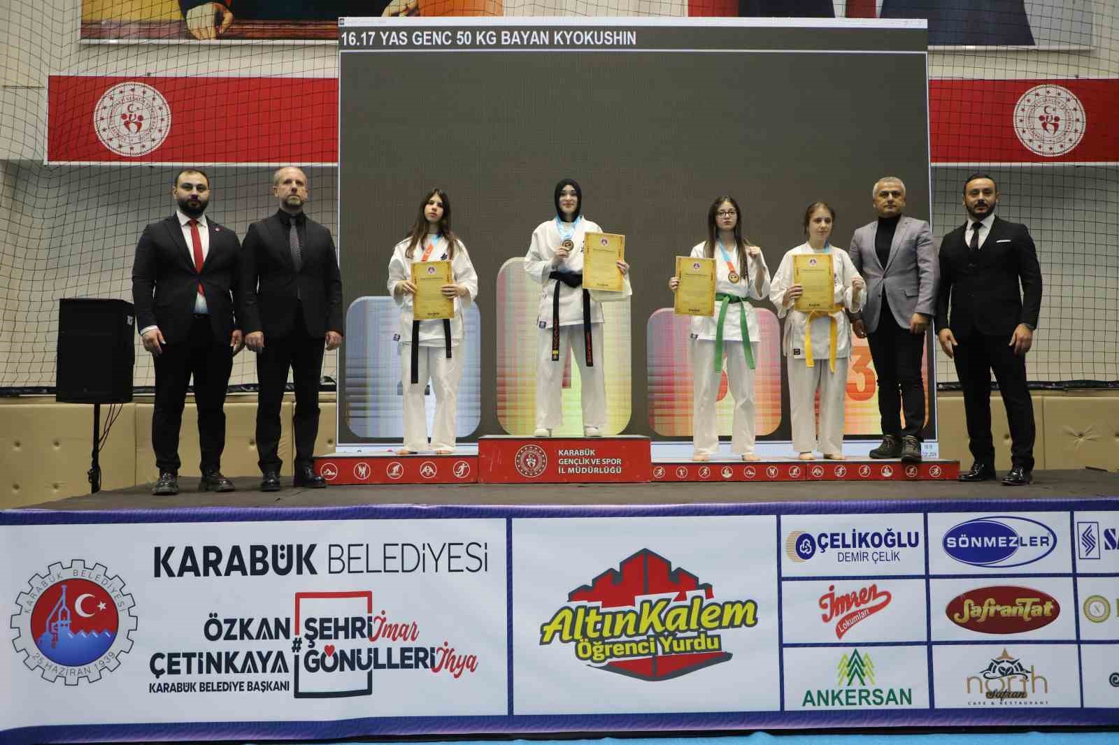 Türkiye Kyokushin Karate Şampiyonası, Karabük’te sona erdi

