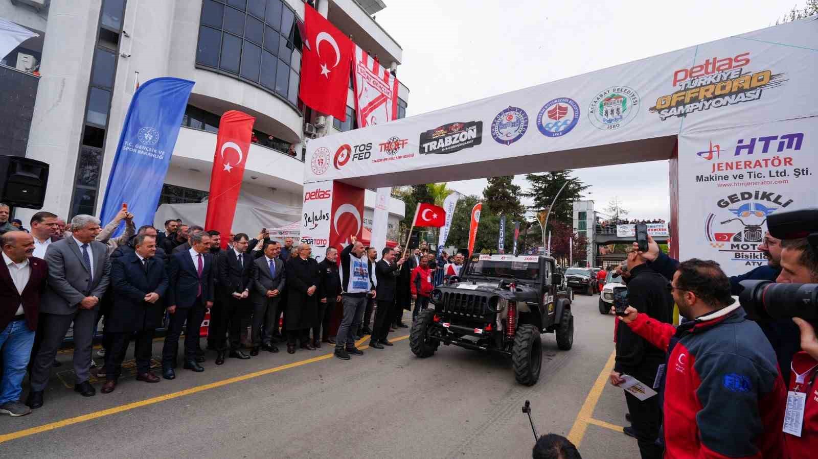 Türkiye Off-Road Şampiyonası Trabzon’da başladı
