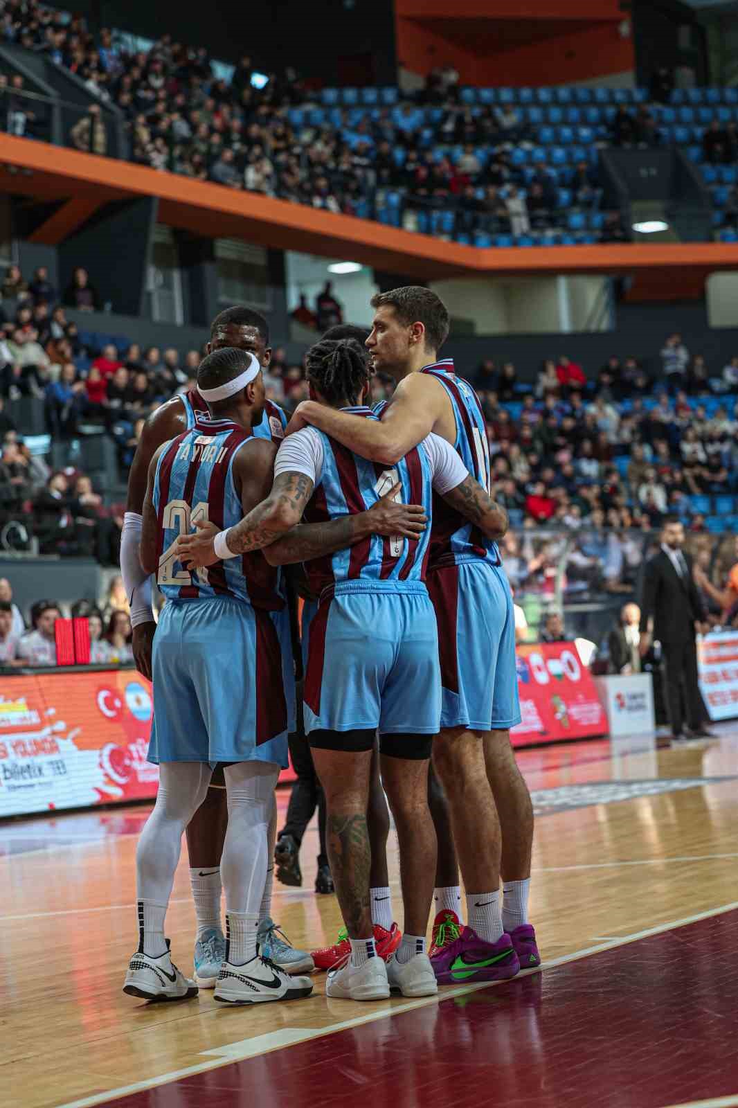 Türkiye Sigorta Basketbol Ligi: Trabzonspor: 92 - Türk Telekom: 84

