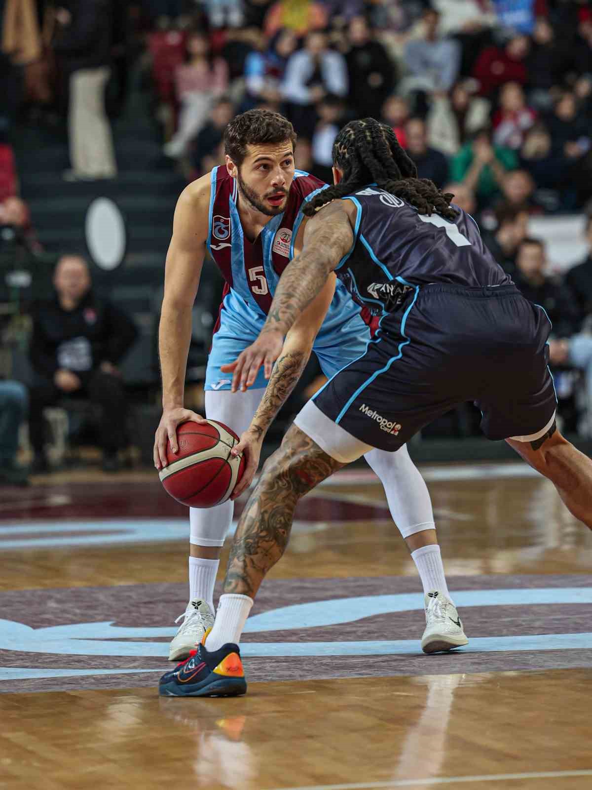 Türkiye Sigorta Basketbol Ligi: Trabzonspor: 92 - Türk Telekom: 84
