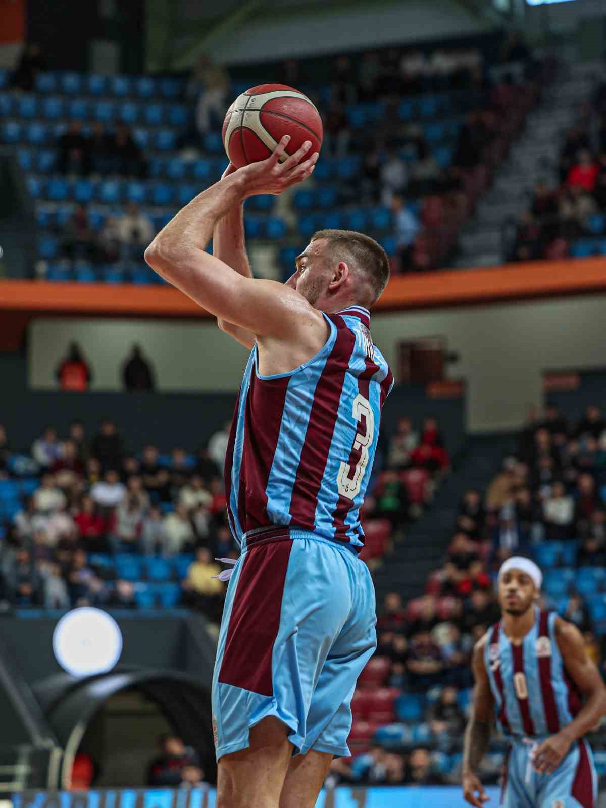 Türkiye Sigorta Basketbol Ligi: Trabzonspor: 92 - Türk Telekom: 84
