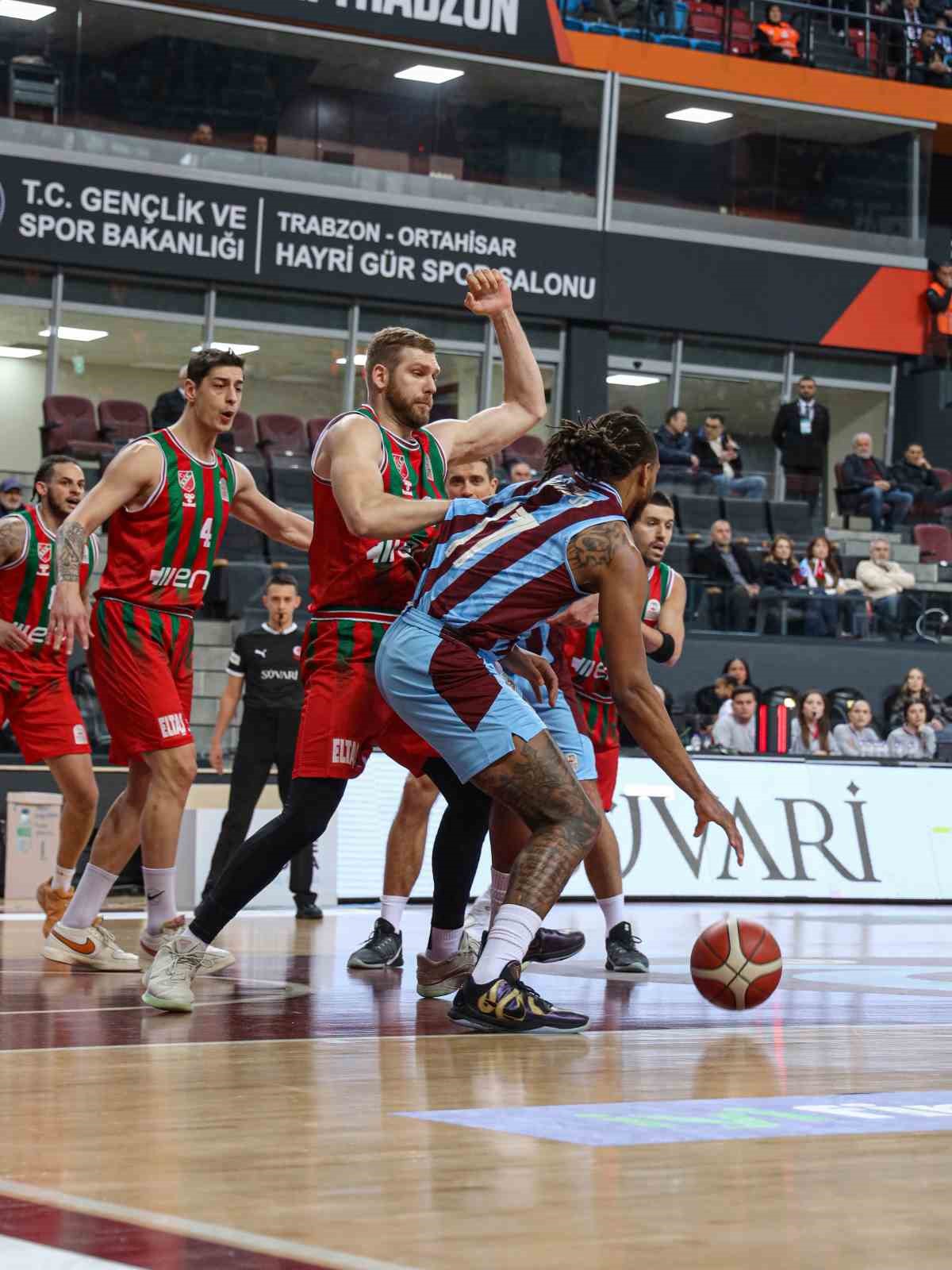 Türkiye Sigorta Basketbol Süper Ligi: Trabzonspor:89 - Karşıyaka:79
