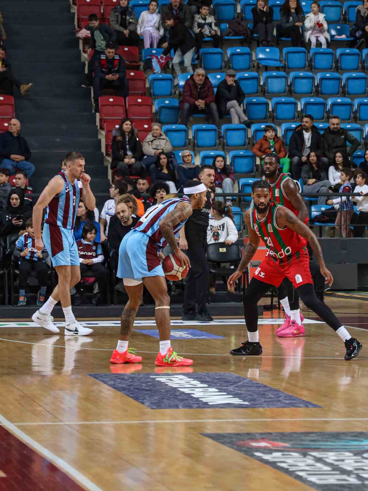 Türkiye Sigorta Basketbol Süper Ligi: Trabzonspor:89 - Karşıyaka:79
