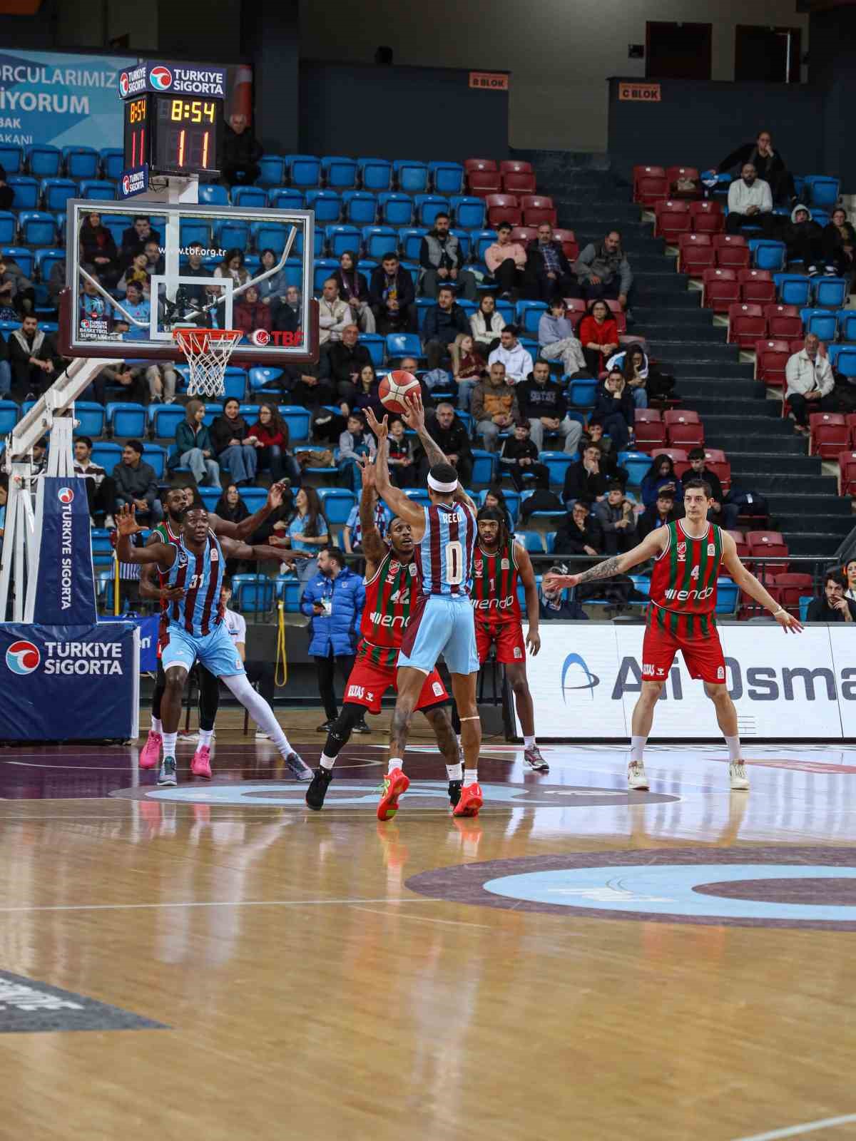 Türkiye Sigorta Basketbol Süper Ligi: Trabzonspor:89 - Karşıyaka:79
