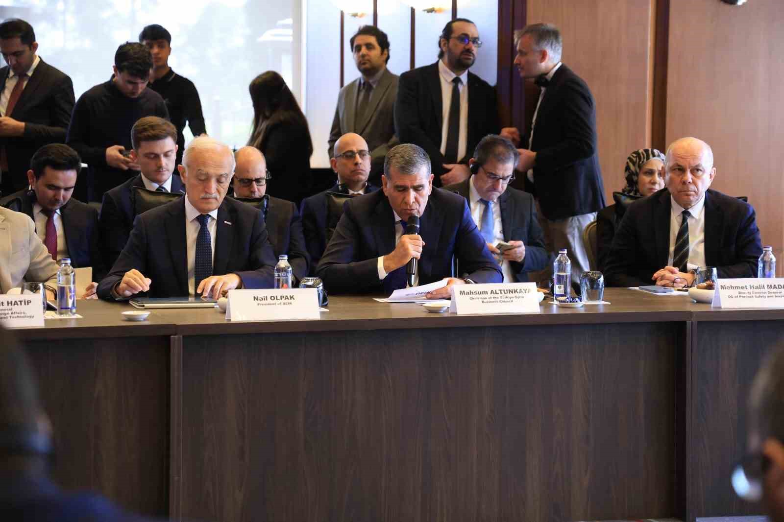 Türkiye-Suriye ekonomik ilişkilerinde yeni dönem: JETCO ile yol haritası belirlendi
