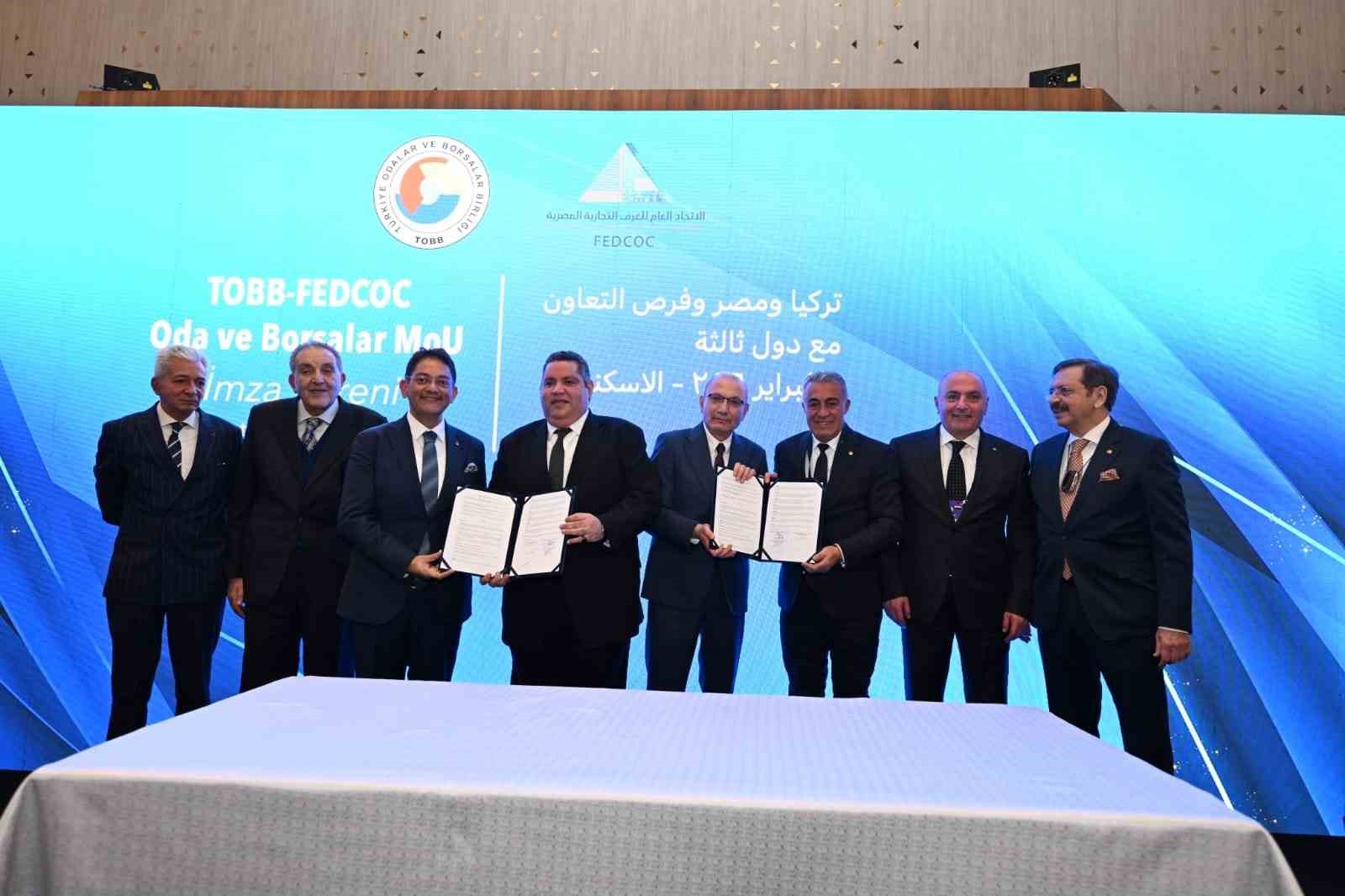 Türkiye ve Mısır Ticaretinde yeni dönem: Dev iş birliği protokolü imzalandı
