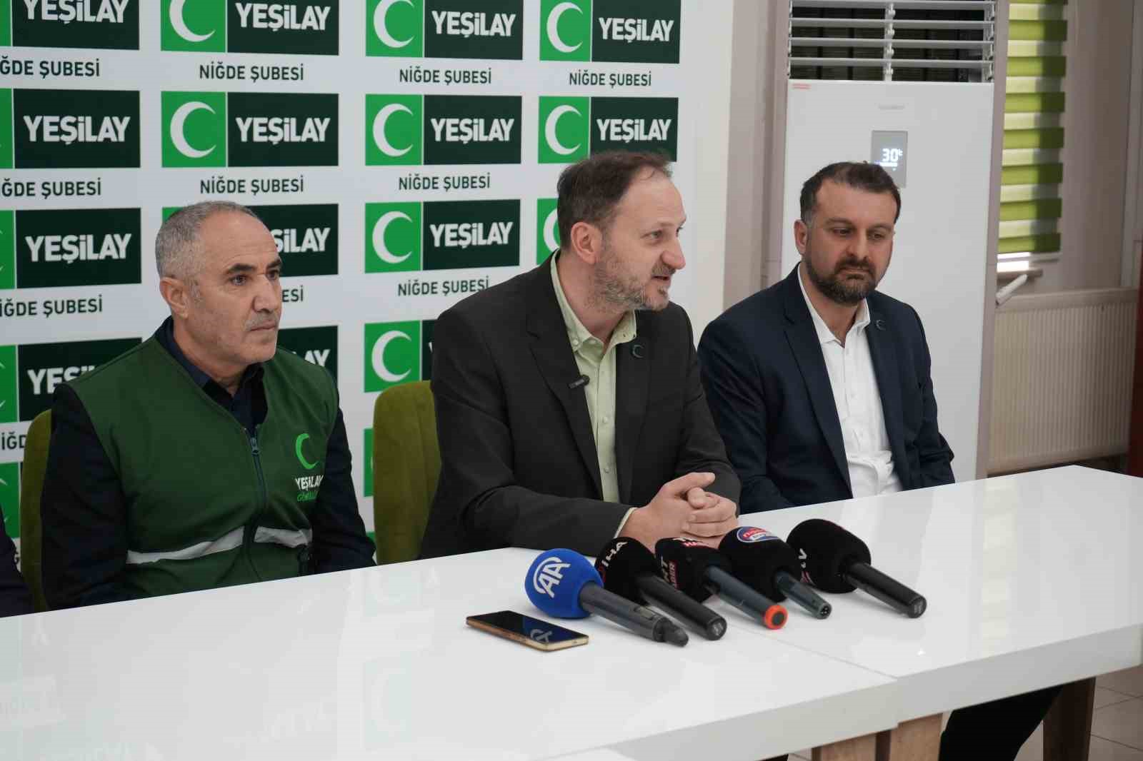 Türkiye Yeşilay Cemiyeti Genel Başkanı Dinç: "Bağımlılıkla mücadelede devletin çabası yetmez, herkes sorumluluk almalı"
Türkiye Yeşilay Cemiyeti Genel Başkanı Dinç: "Bağımlılıkla mücadelede devletin çabası yetmez, herkes sorumluluk almalı"