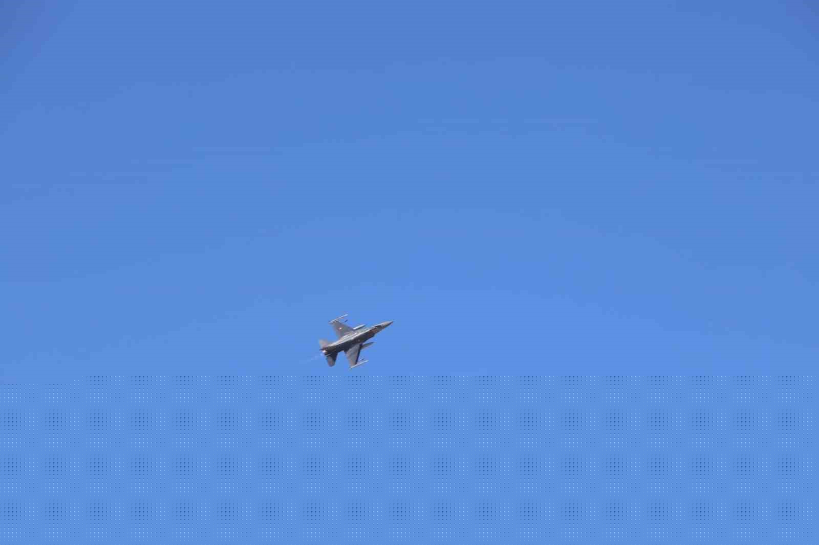 Türkiye’nin gönderdiği F-16’lar KKTC’de
