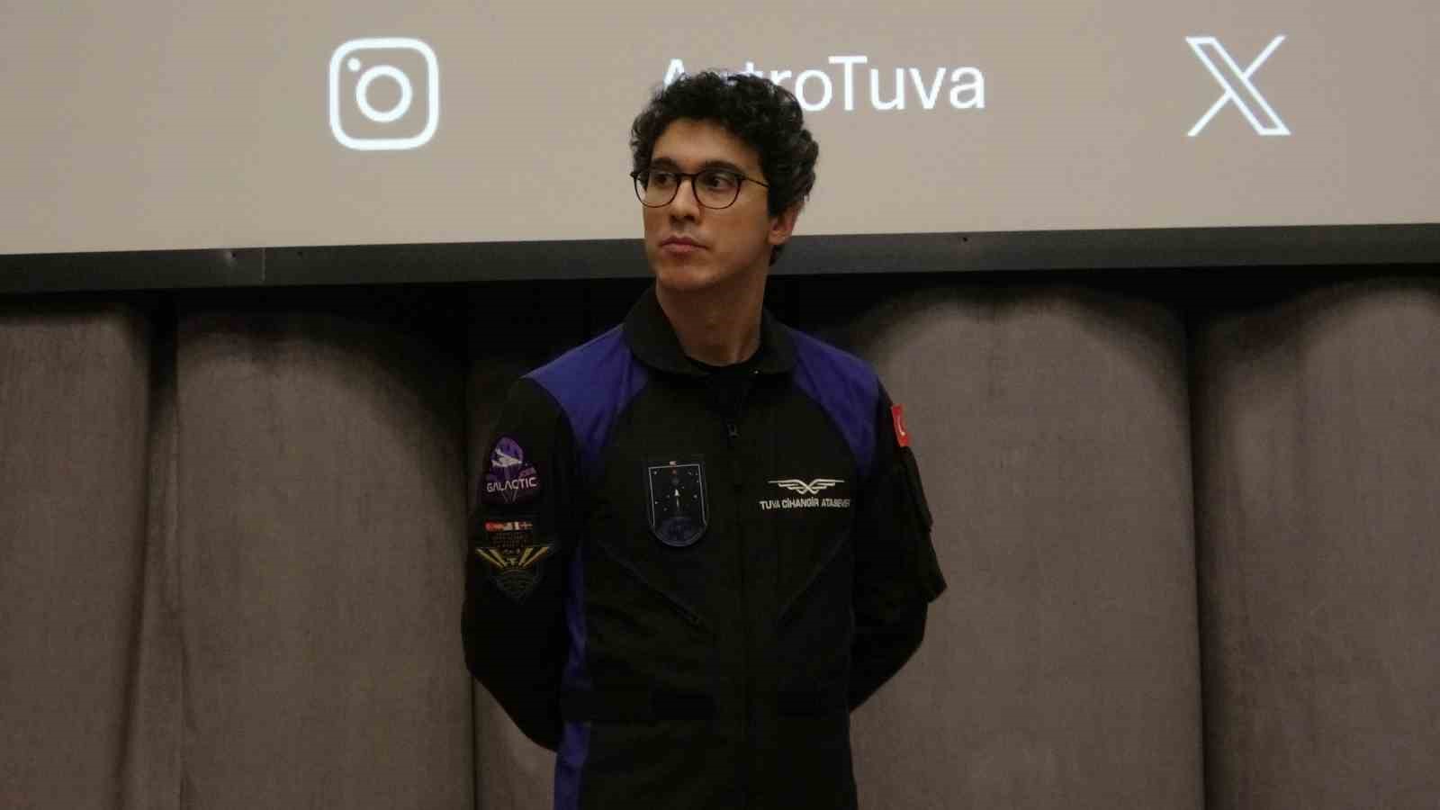 Türkiye’nin ikinci Milli Astronotu Tuva Cihangir Atasever Isparta’da öğrencilerle buluştu
