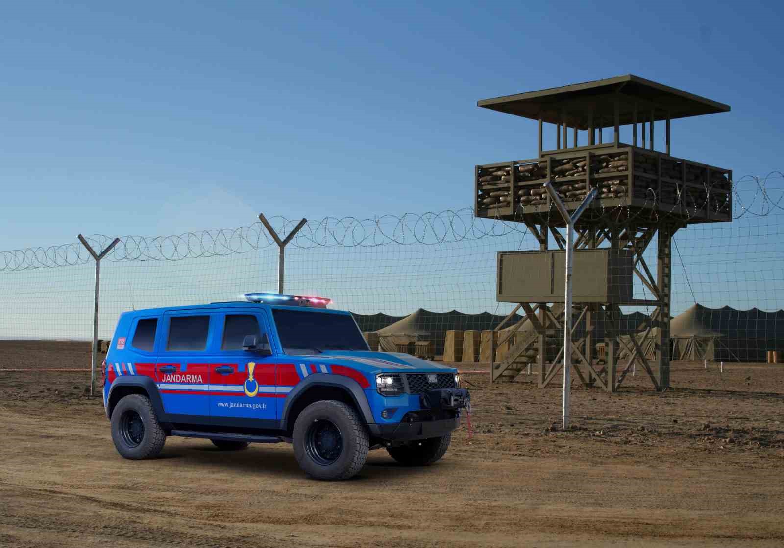 Türkiye’nin ilk yerli ve milli doğuştan zırhlı aracı olan TULGA 4x4’ün Jandarmaya teslimatları başladı
