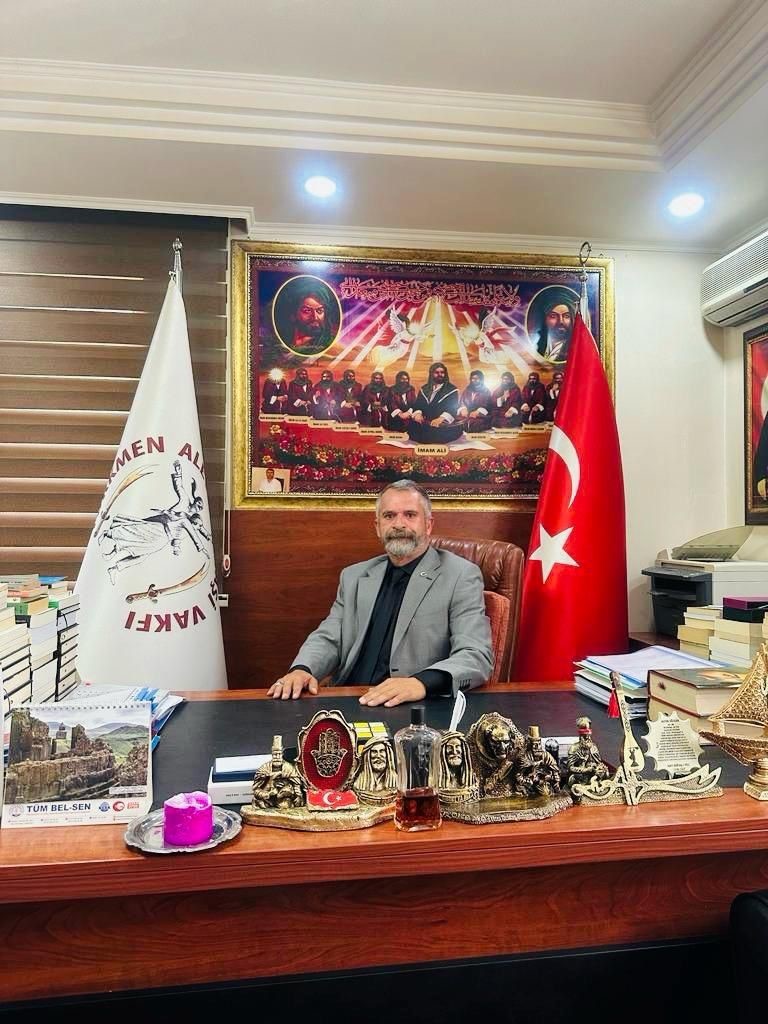 Türkmen Alevi Bektaşi Vakfı Başkanı Özdemir: "Ülkemize yapılacak en ufak bir saldırıyı da mazur karşılamamız mümkün değildir"
