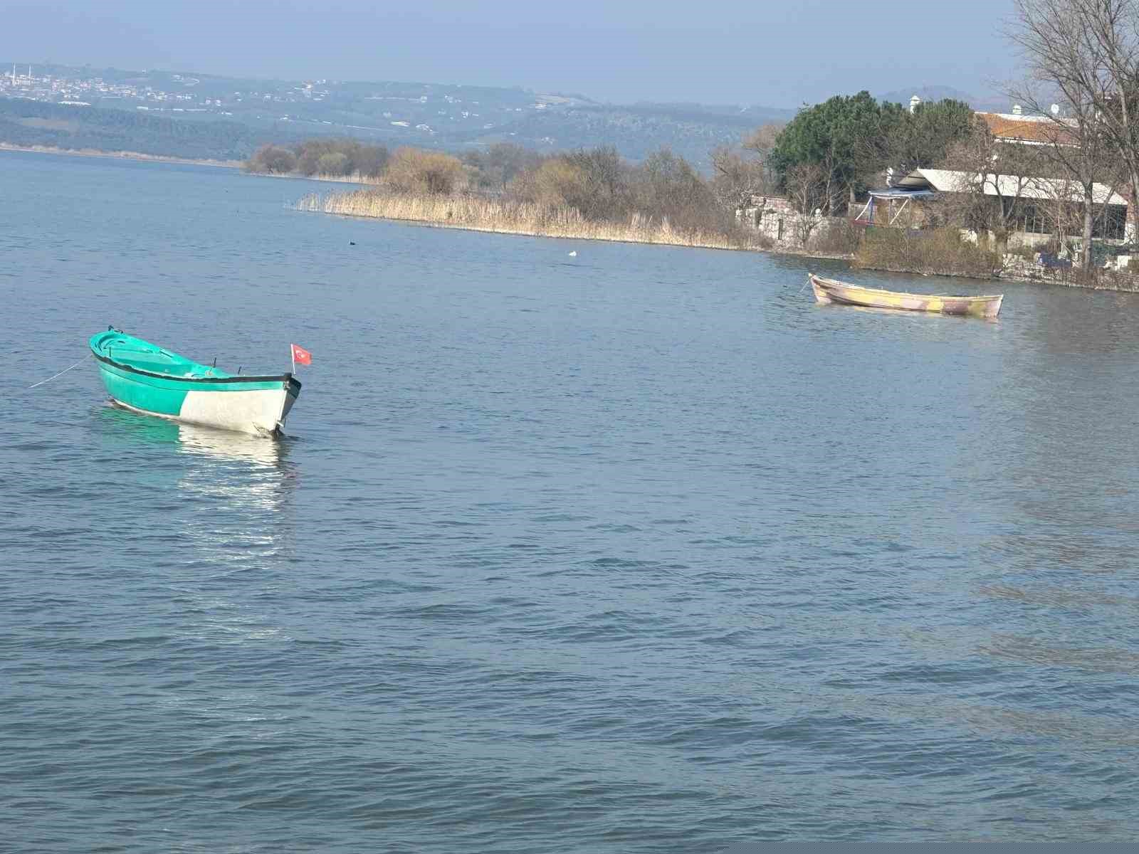 Turna severlere Uluabat Gölü’nden güzel haber
