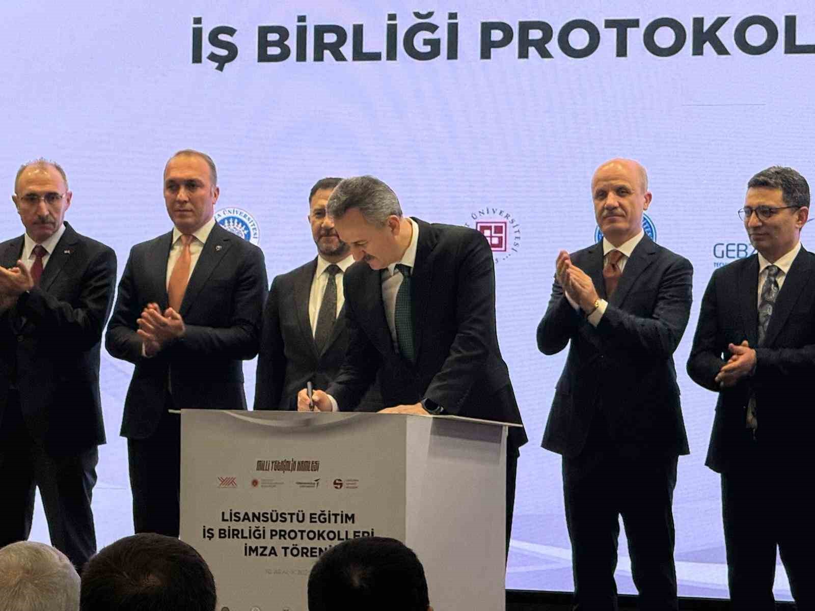 TUSAŞ çalışanlarının aldıkları kurum içi eğitimler, yüksek lisans ve doktora programlarında sayılabilecek
