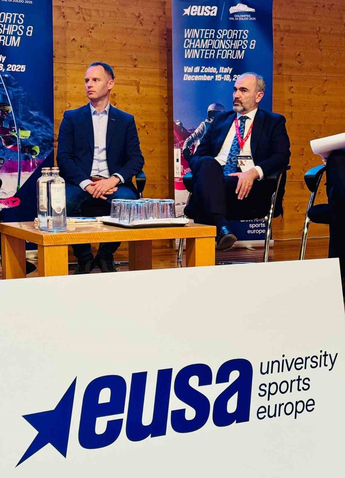 TÜSF Başkanı Türkmen: "2025, Üniversite sporlarında iş birliği ve uluslararası vizyonun güçlendiği bir yıl oldu"
