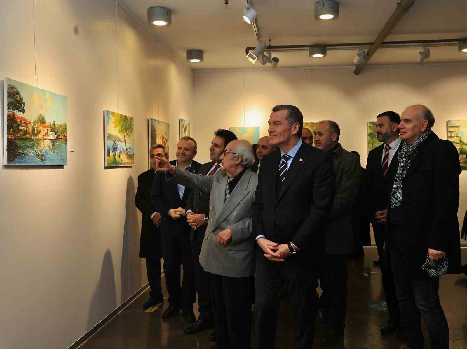Tuval üzerine İstanbul sergisi, Zeytinburnu Kültür Sanat merkezinde
