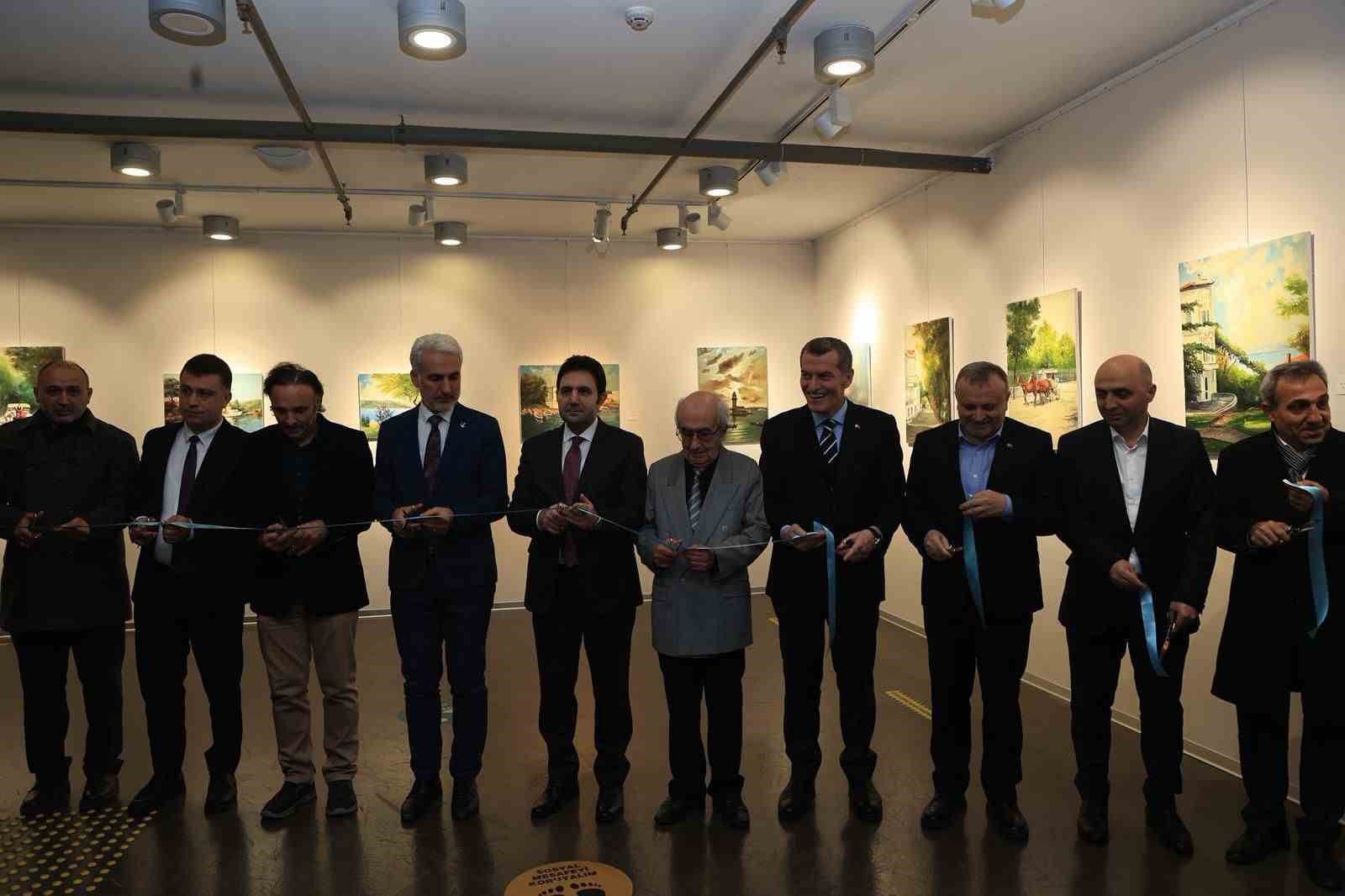 Tuval üzerine İstanbul sergisi, Zeytinburnu Kültür Sanat merkezinde
