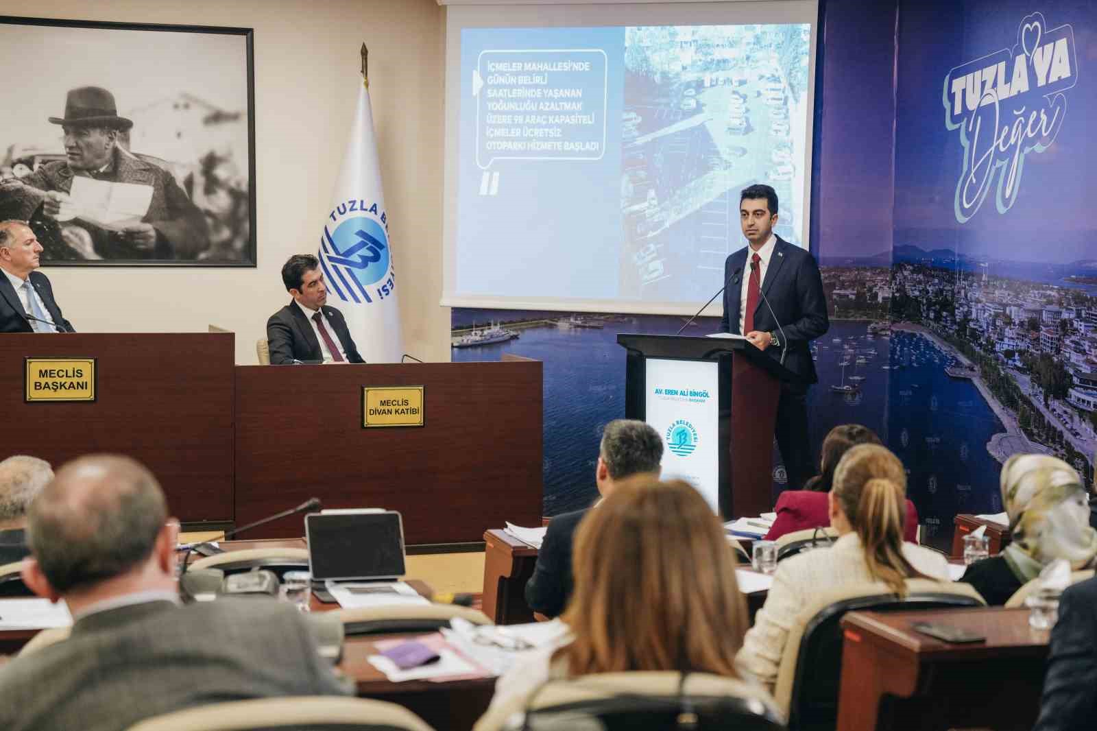 Tuzla Belediyesi 2025 yılı faaliyet raporu oy çokluğuyla kabul edildi
Tuzla Belediyesi 2025 yılı faaliyet raporu oy çokluğuyla kabul edildi