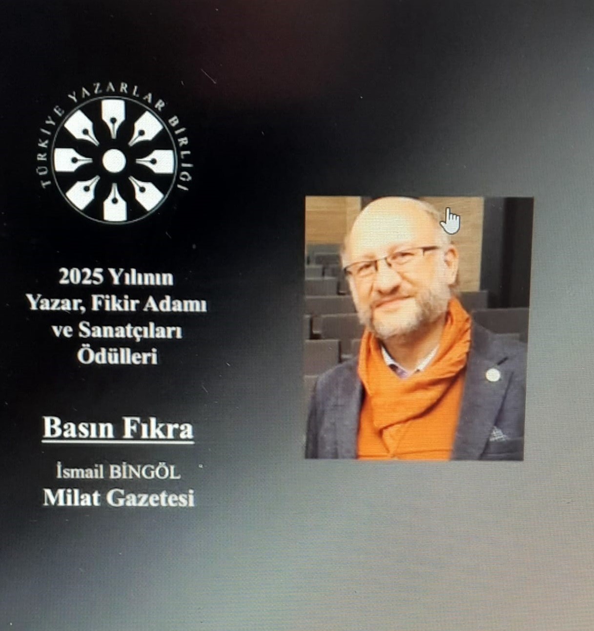 TYB’den TRT’ye 2 ödül
