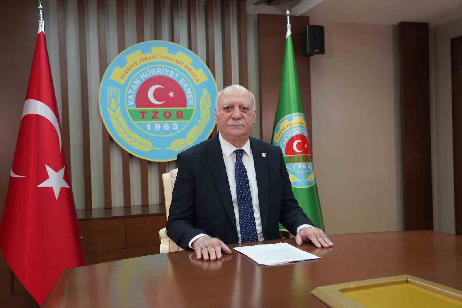 TZOB Genel Başkanı Bayraktar: "Tüm çiftçilerimizin 23 Mart Dünya Meteoroloji Günü’nü kutluyorum"
