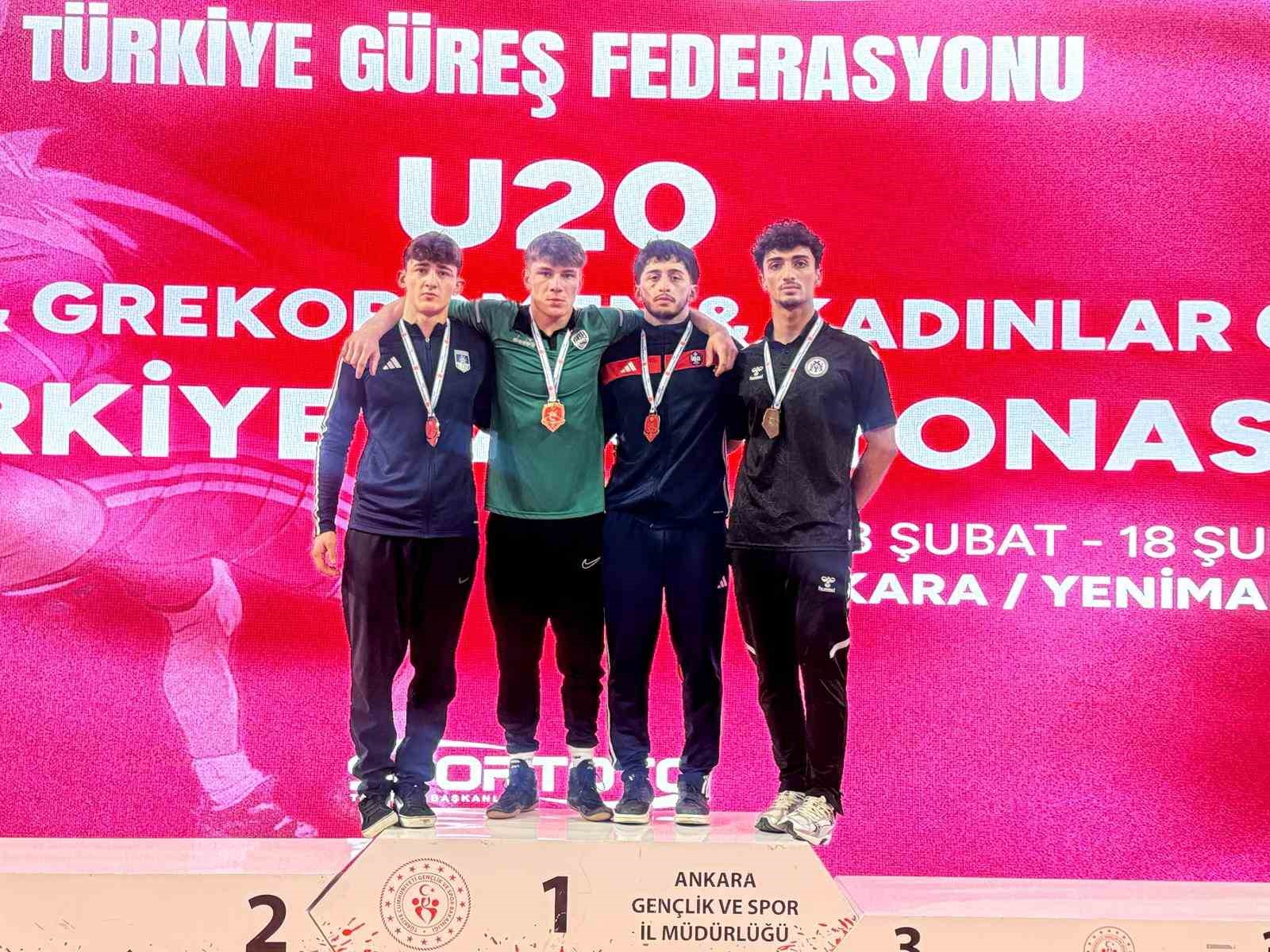 U20 Grekoromen Güreş Türkiye Şampiyonası’nda ikinci gün tamamlandı
