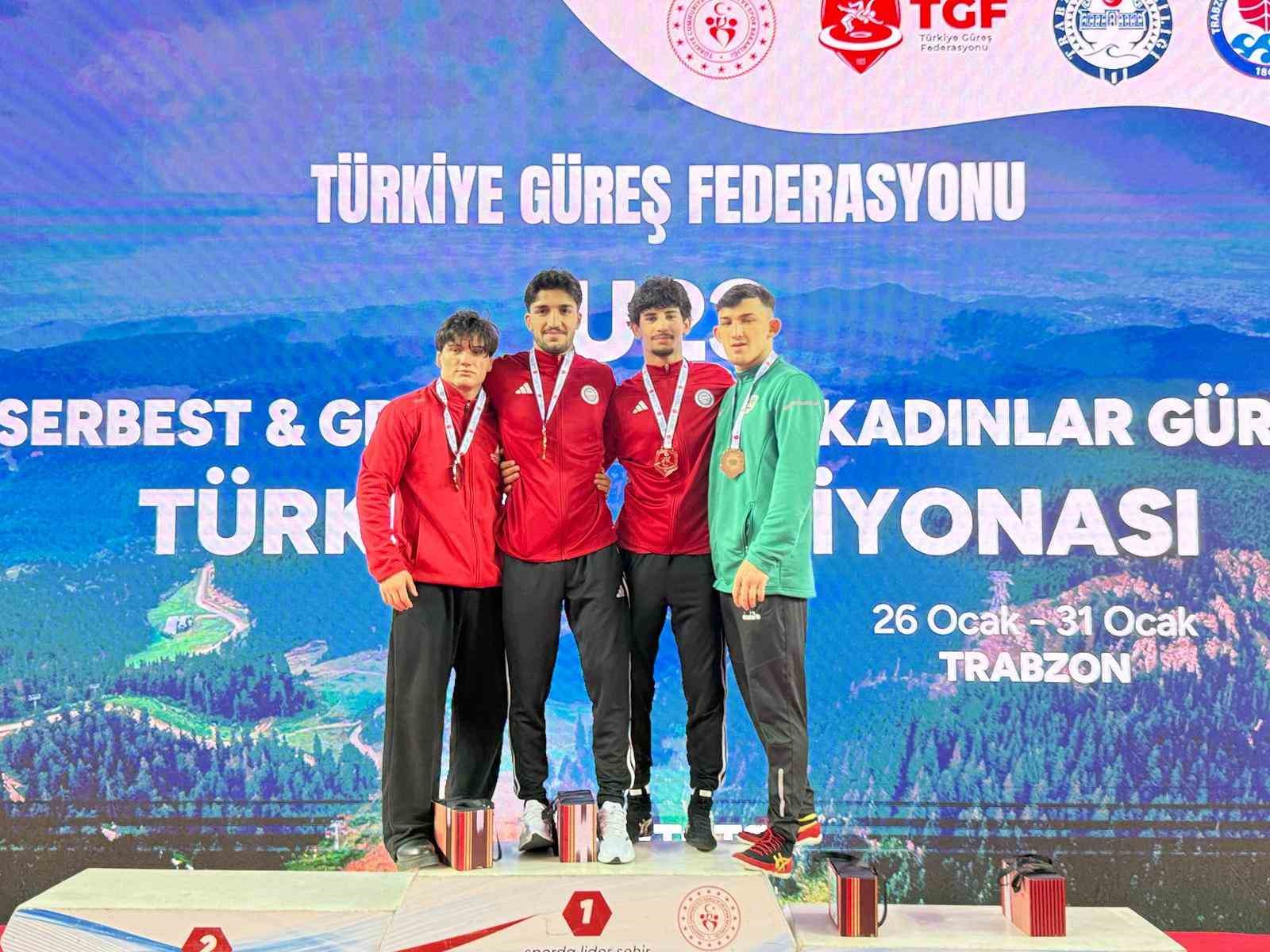U23 Grekoromen Güreş Türkiye Şampiyonası sona erdi

