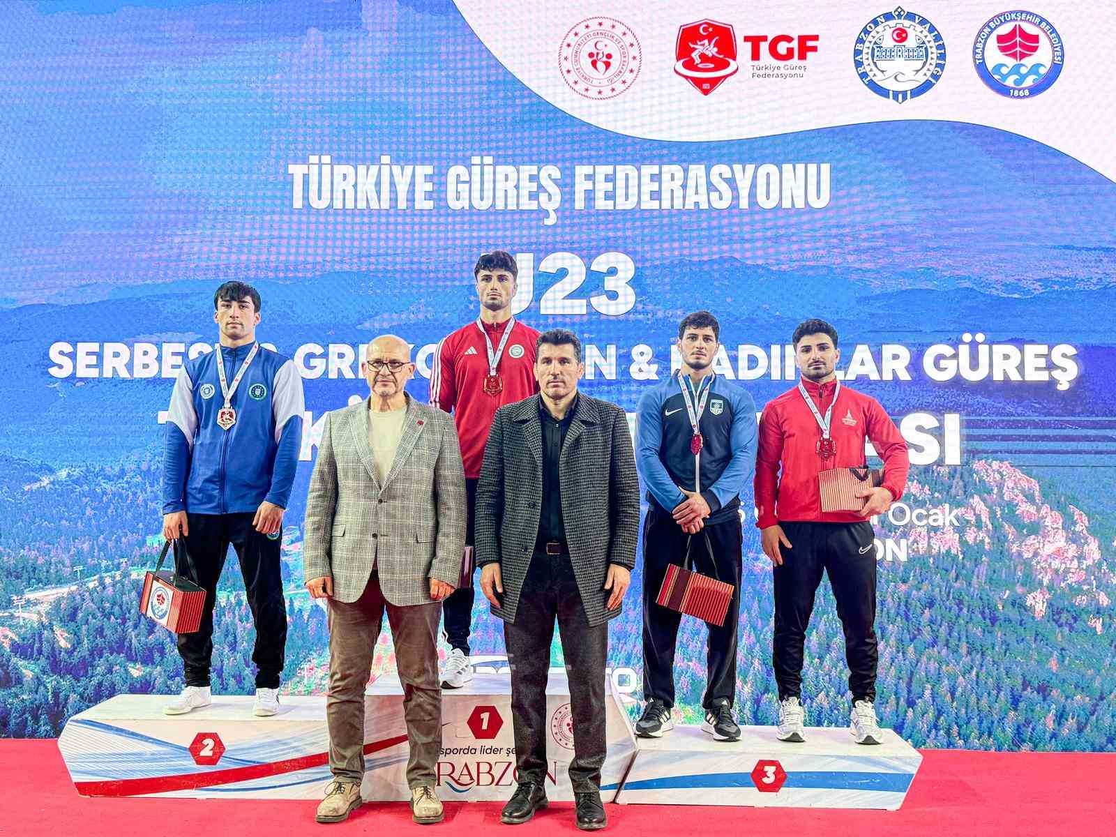 U23 Grekoromen Güreş Türkiye Şampiyonası’nda ikinci gün tamamlandı
