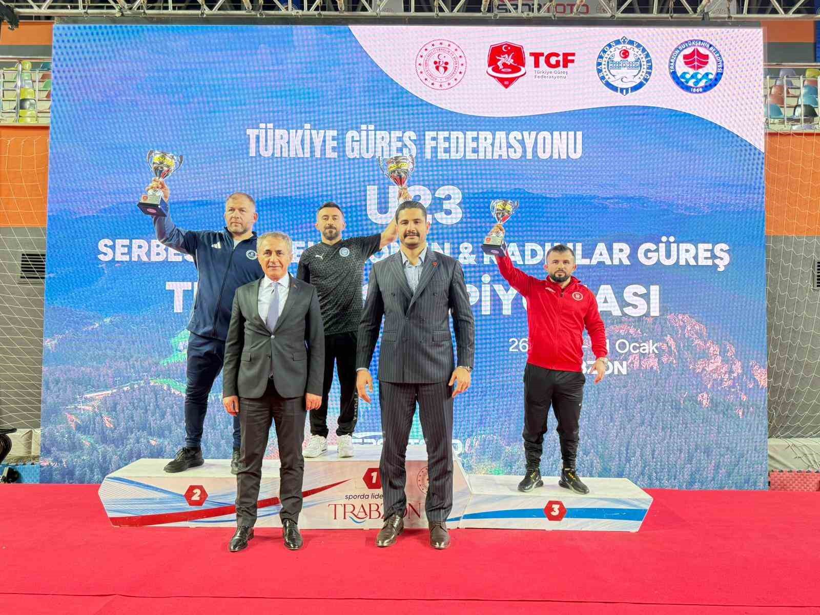 U23 Serbest Güreş Türkiye Şampiyonası sona erdi
