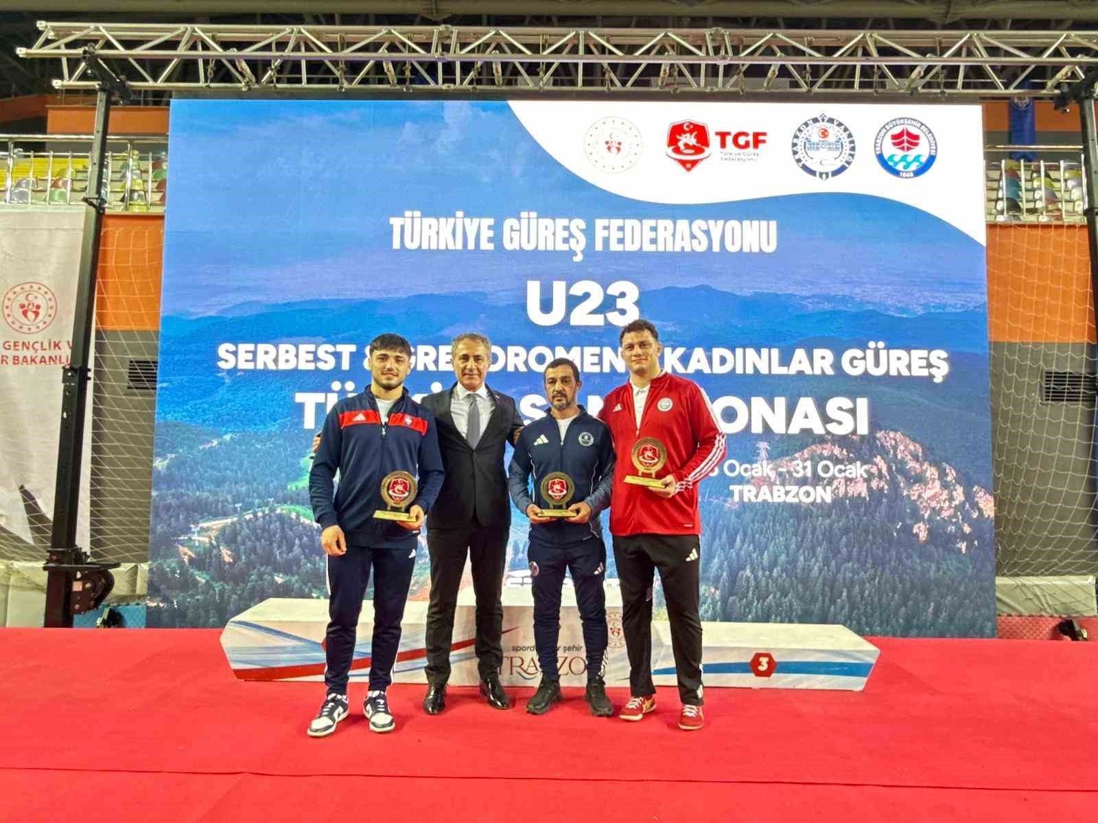 U23 Serbest Güreş Türkiye Şampiyonası sona erdi
