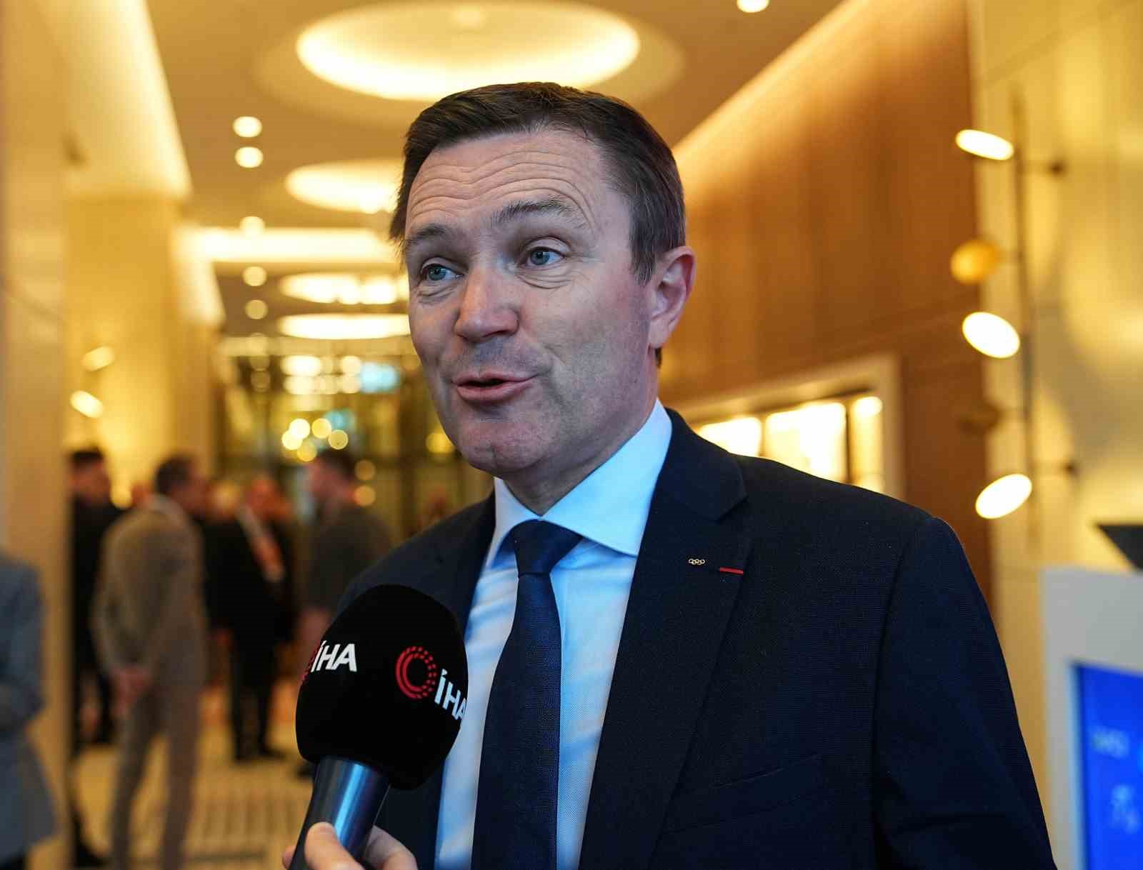 UCI Başkanı David Lappartient: "Yapılan yatırımlar bisiklet sporunun gelişmesi açısından Türkiye’ye değer katıyor"
