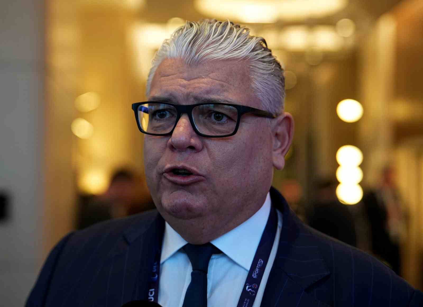 UCI Başkanı David Lappartient: "Yapılan yatırımlar bisiklet sporunun gelişmesi açısından Türkiye’ye değer katıyor"
