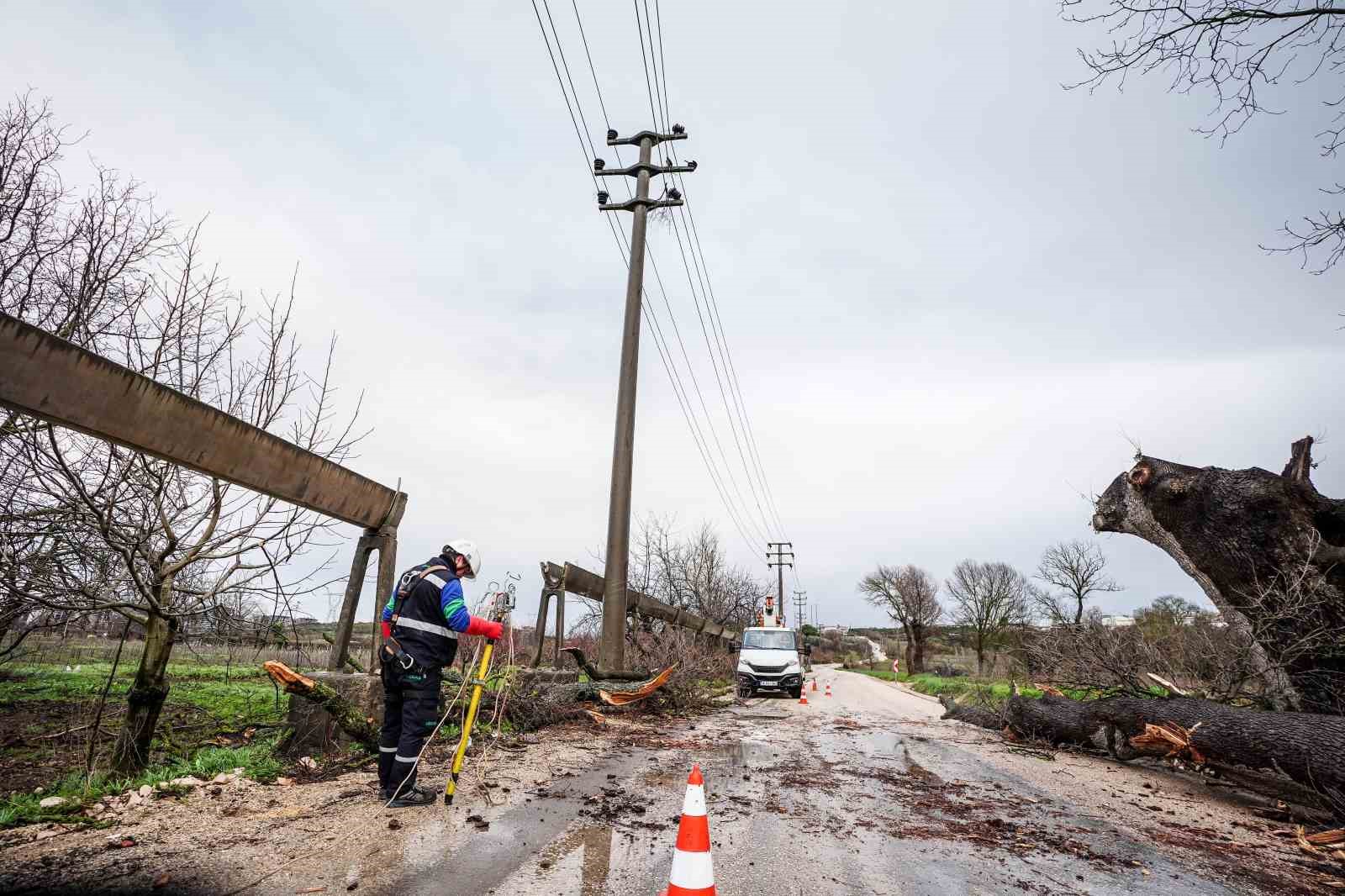 UEDAŞ olumsuz hava şartlarına karşı teyakkuzda
