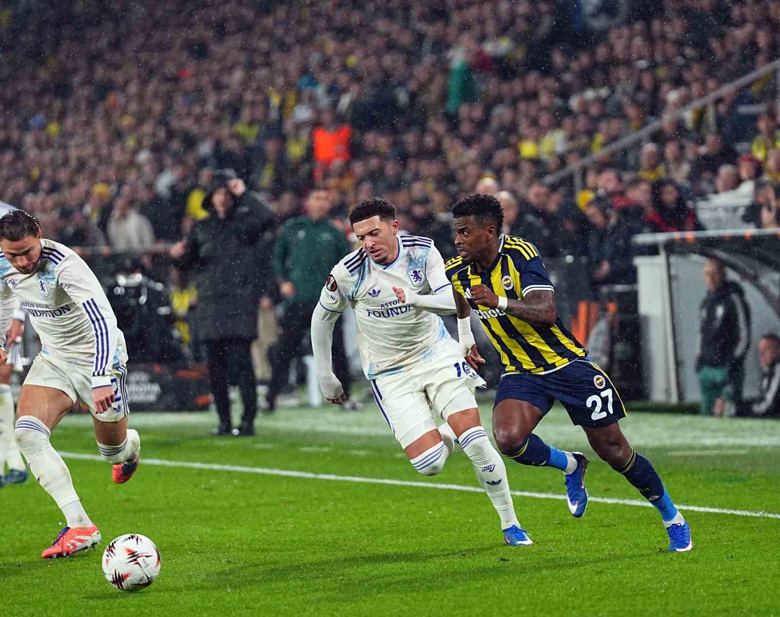UEFA Avrupa Ligi: Fenerbahçe: 0 - Aston Villa: 1 (Maç sonucu)
