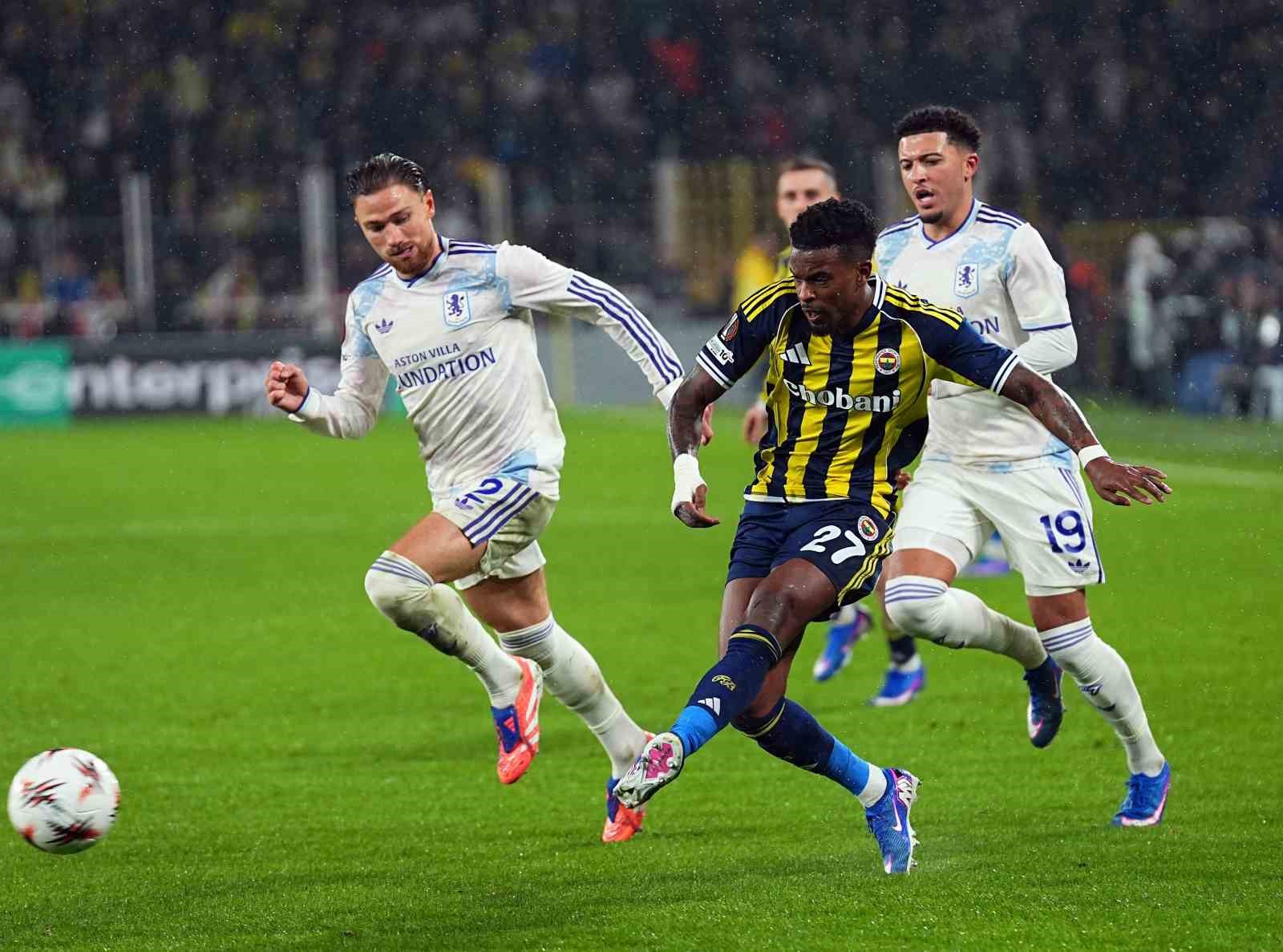 UEFA Avrupa Ligi: Fenerbahçe: 0 - Aston Villa: 1 (Maç sonucu)
