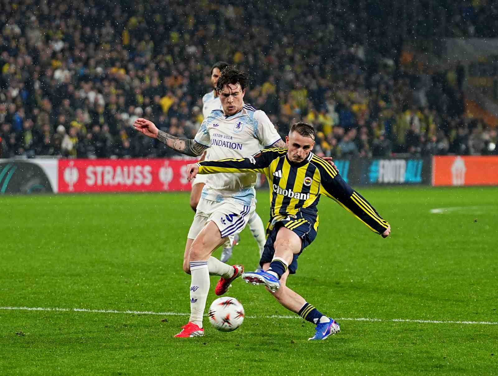 UEFA Avrupa Ligi: Fenerbahçe: 0 - Aston Villa: 1 (Maç sonucu)

