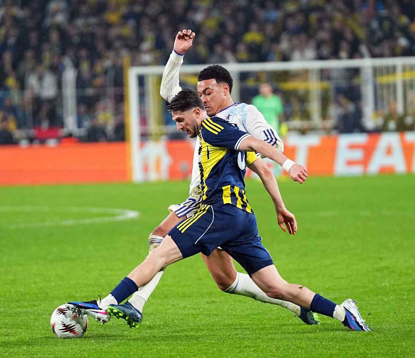 UEFA Avrupa Ligi: Fenerbahçe: 0 - Aston Villa: 1 (Maç sonucu)
