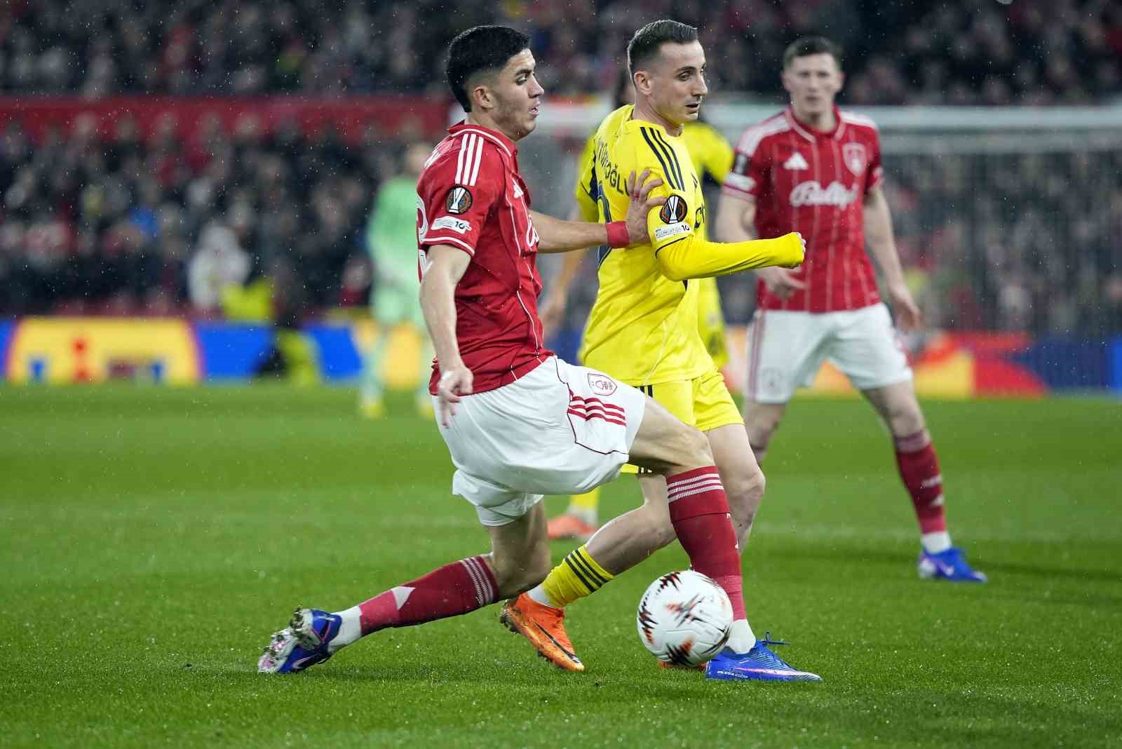 UEFA Avrupa Ligi: Nottingham Forest: 0 - Fenerbahçe: 1 (İlk yarı)
