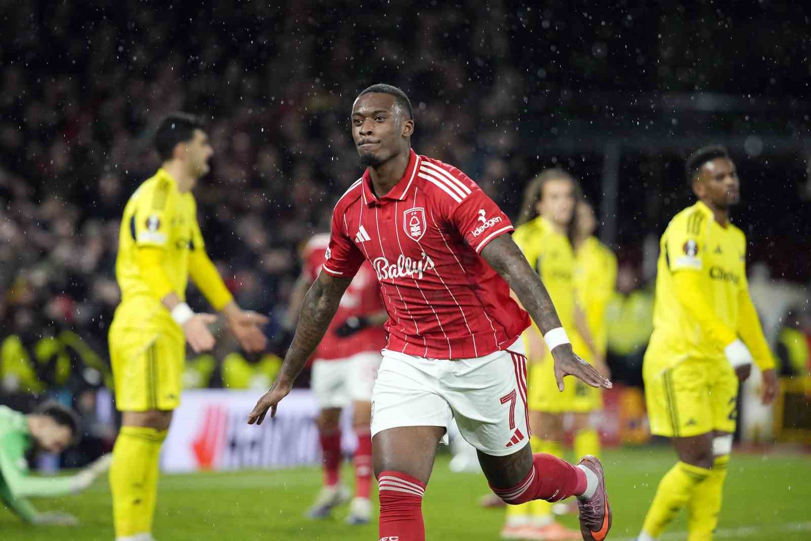 UEFA Avrupa Ligi: Nottingham Forest: 1 - Fenerbahçe: 2 (Maç sonucu)
