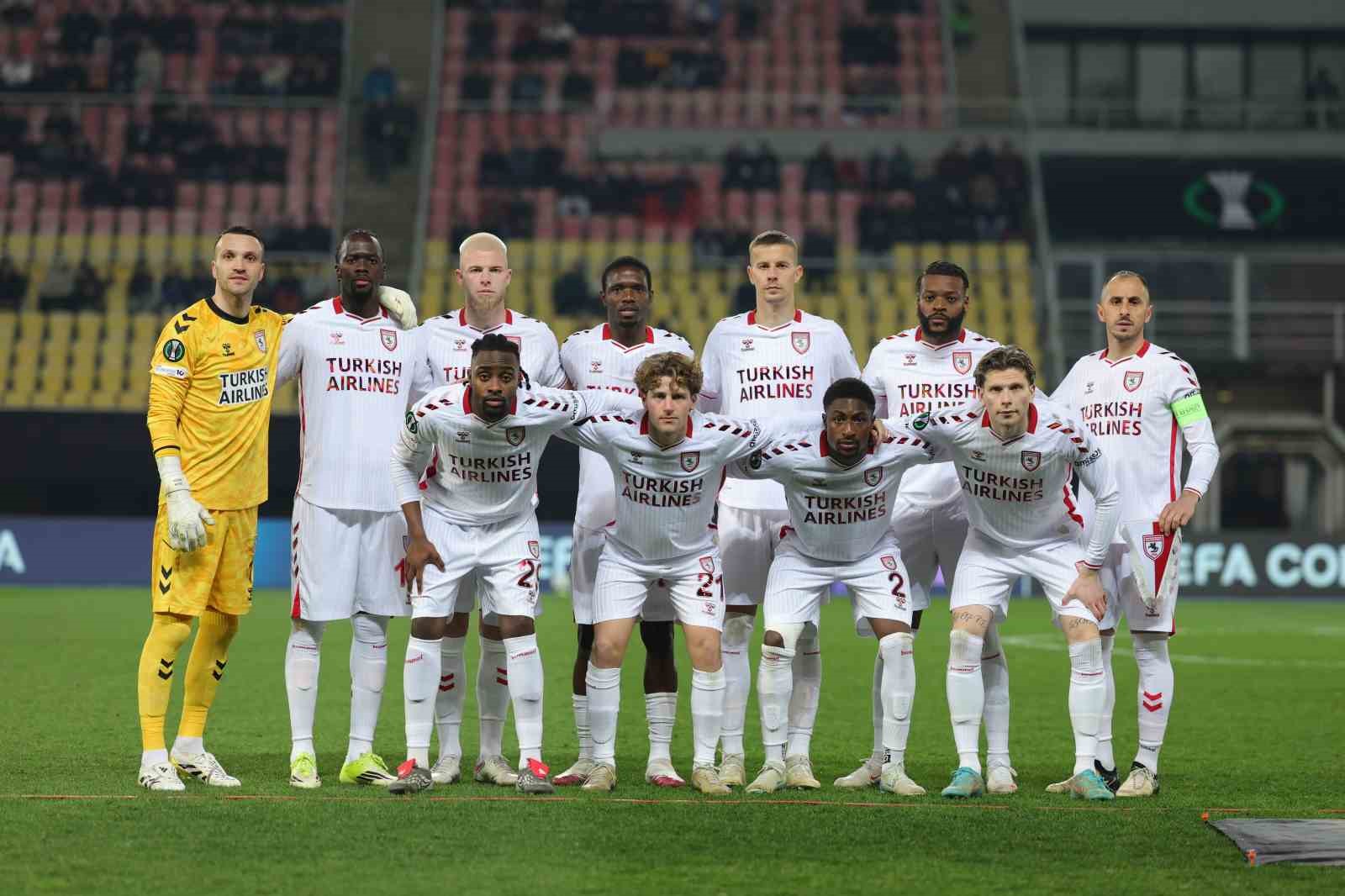 UEFA Konferans Ligi: KF Shkendija: 0 - Samsunspor: 0 (Maç devam ediyor)
