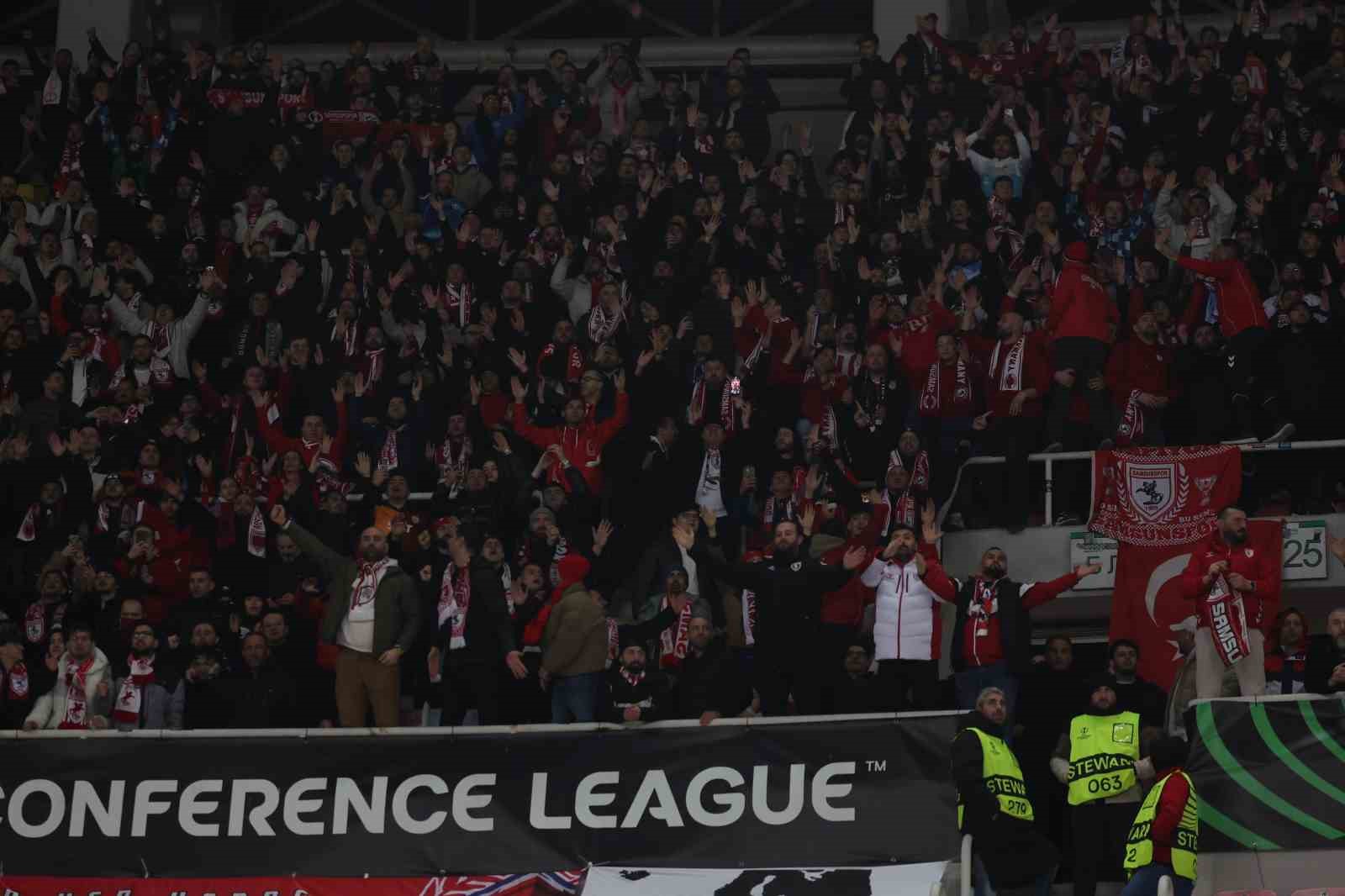 UEFA Konferans Ligi: KF Shkendija: 0 - Samsunspor: 0 (Maç devam ediyor)
