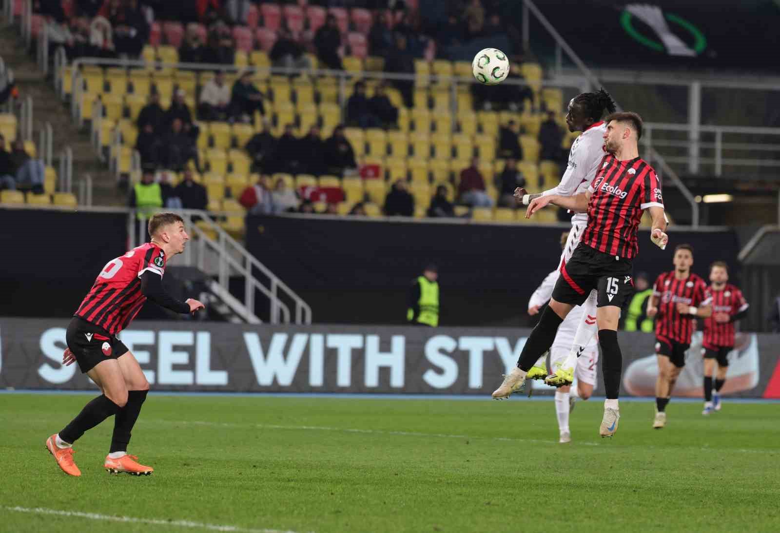 UEFA Konferans Ligi: KF Shkendija: 0 - Samsunspor: 1 (Maç sonucu)
UEFA Konferans Ligi: KF Shkendija: 0 - Samsunspor: 1 (Maç sonucu)