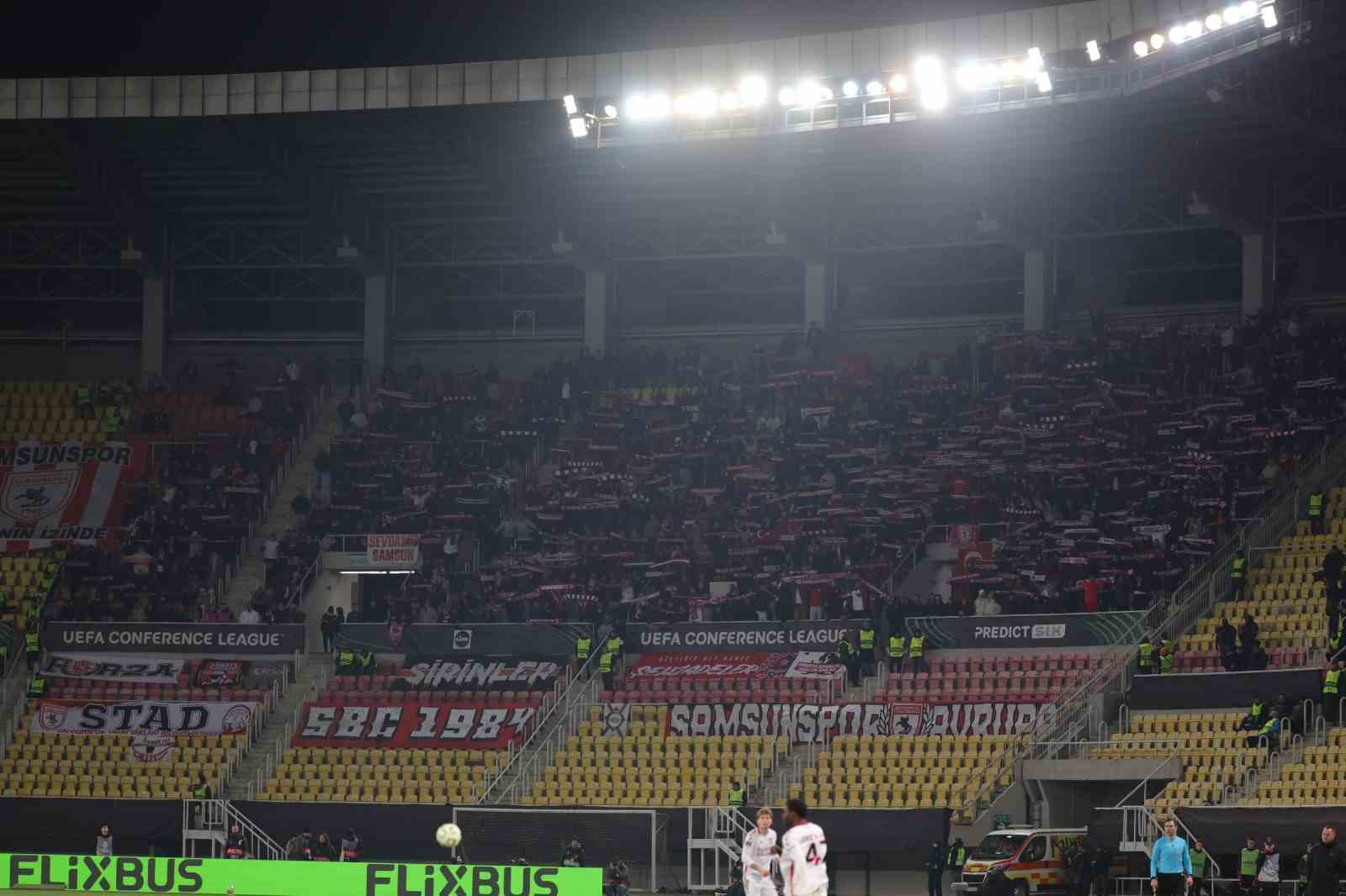UEFA Konferans Ligi: KF Shkendija: 0 - Samsunspor: 1 (Maç sonucu)
UEFA Konferans Ligi: KF Shkendija: 0 - Samsunspor: 1 (Maç sonucu)